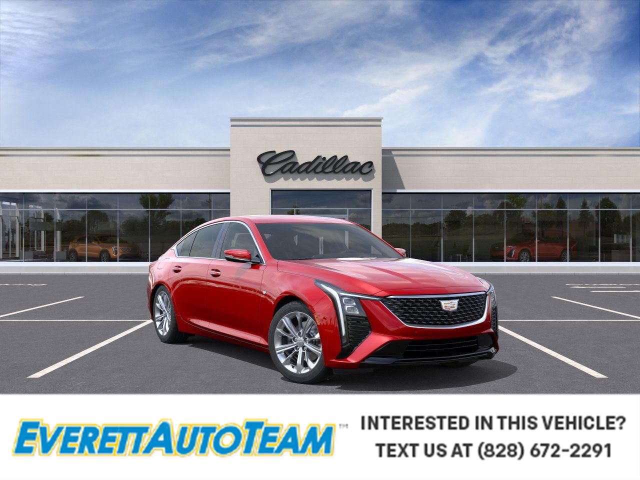 Radiant Red Tintcoat 2026 Cadillac CT5 Sedan Rear-Wheel Drive Automatic