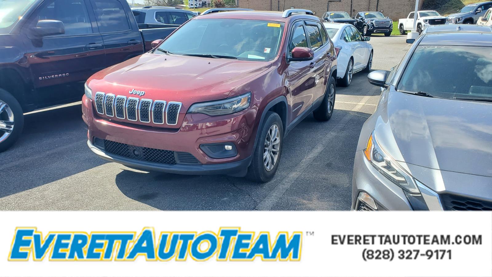 Velvet Red Pearlcoat 2021 Jeep Cherokee Latitude Lux 4WD SUV / Crossover Four-Wheel Drive 9-Speed Automatic