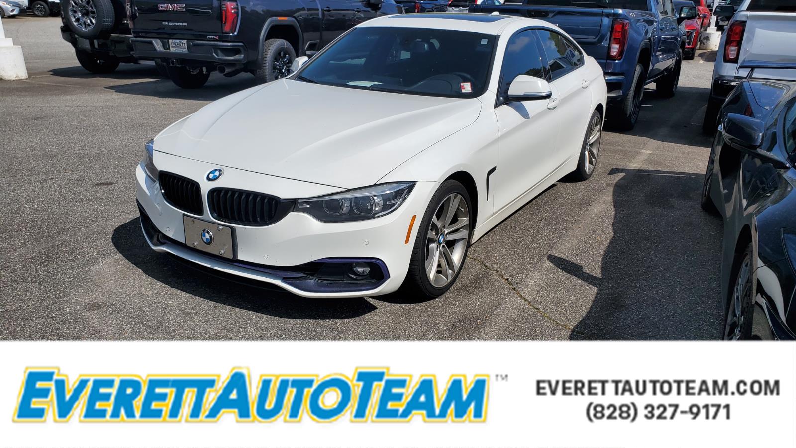 2018 BMW 4 Series 430i Gran Coupe RWD Blanco (Alpine White) Sedán Tracción trasera Automática