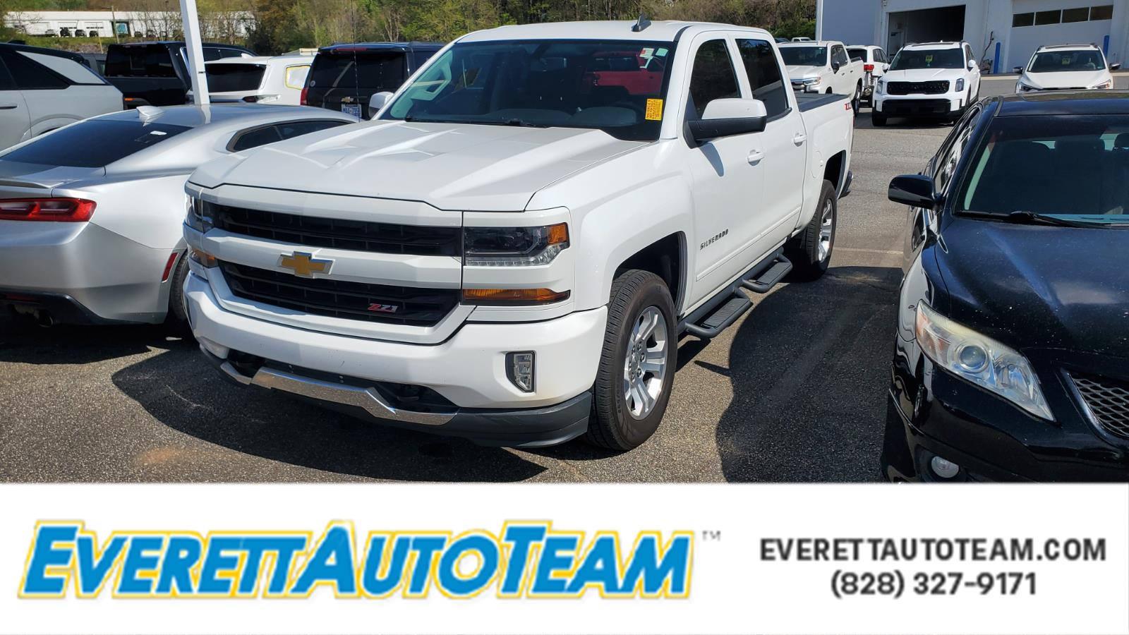 2018 Chevrolet Silverado 1500 LT Crew Cab 4WD Blanco (Summit White) Camioneta Todo terreno 6 velocidades Automática