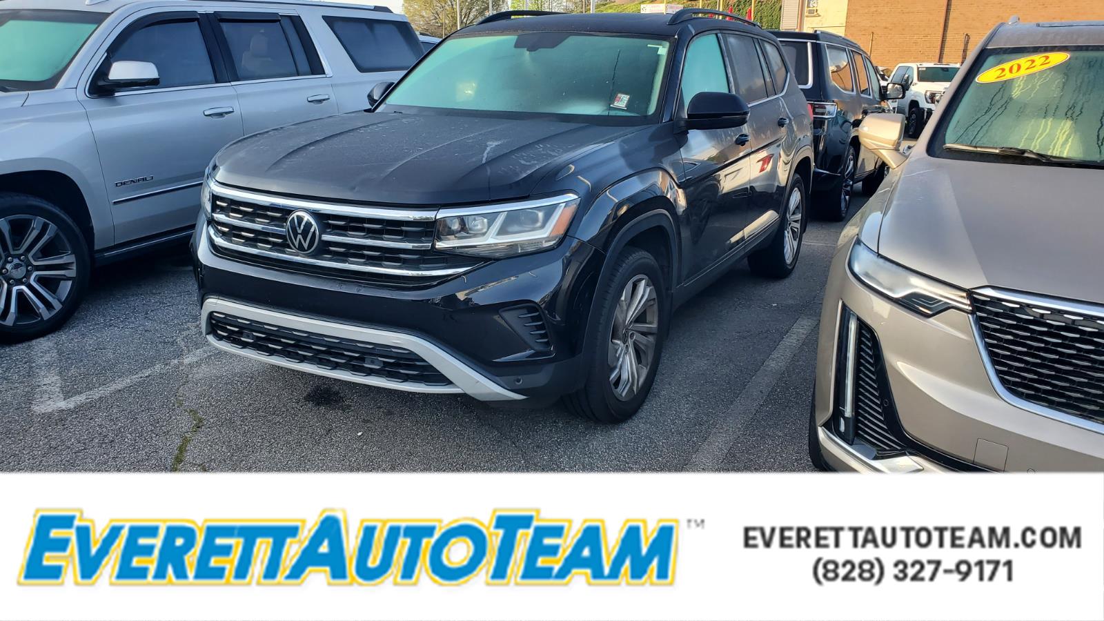 2021 Volkswagen Atlas V6 SE FWD with Technology Negro (Deep Black Pearl) SUV/Crossover Tracción delantera Automática