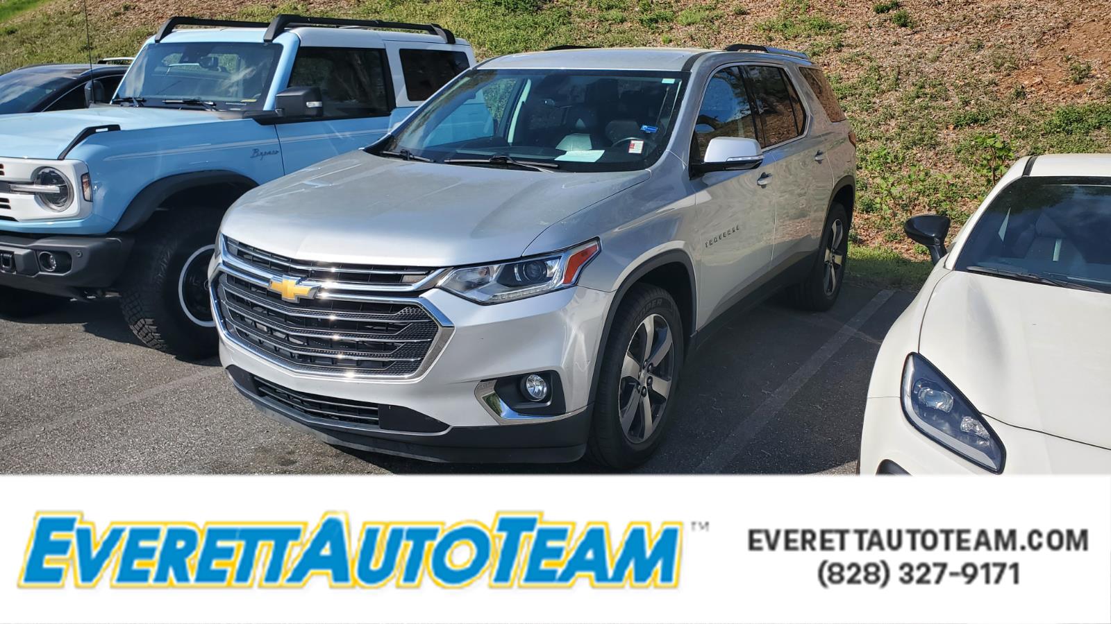 2018 Chevrolet Traverse LT Leather FWD Plata (Silver Ice Metallic) SUV/Crossover Tracción delantera 9 velocidades Automática