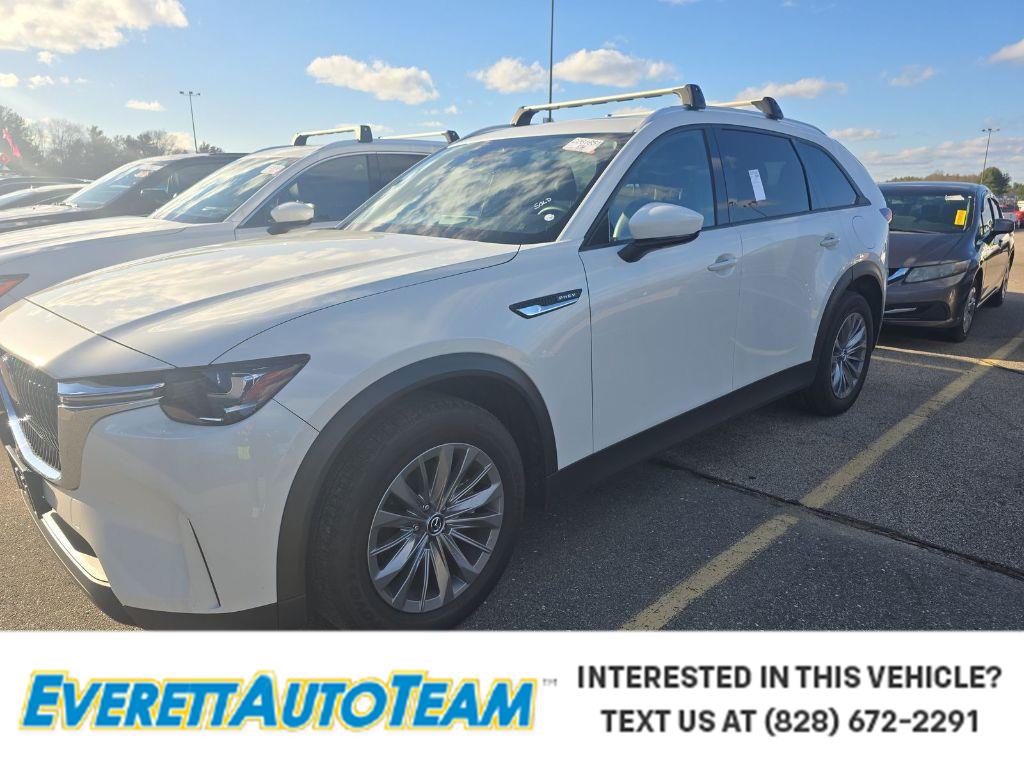 Rhodium White Premium 2024 Mazda CX-90 PHEV Preferred AWD SUV / Crossover All-Wheel Drive Automatic