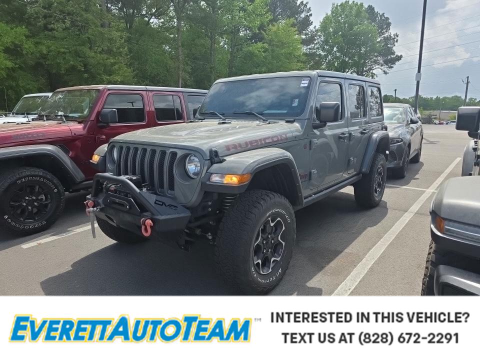 2023 Jeep Wrangler Rubicon 4-Door 4WD Gris (Sting-Gray Clearcoat) SUV/Crossover Todo terreno 8 velocidades Automática
