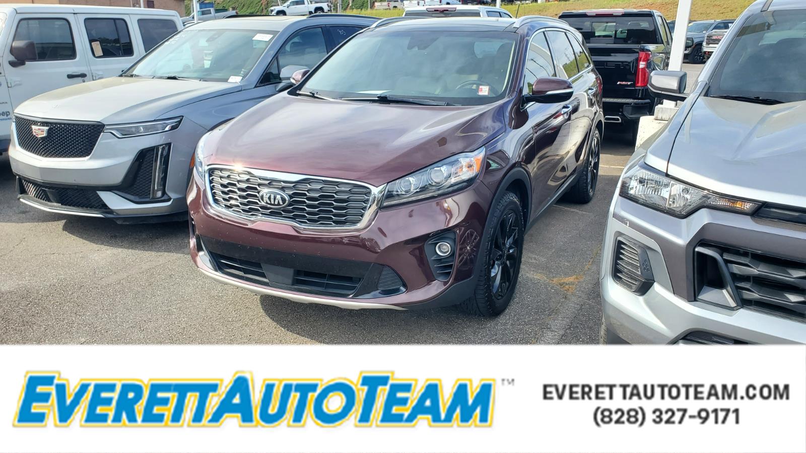Red (Sangria) 2020 Kia Sorento EX V6 FWD SUV / Crossover Front-Wheel Drive 8-Speed Automatic