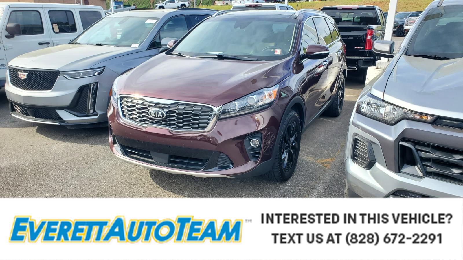 Red (Sangria) 2020 Kia Sorento EX V6 FWD SUV / Crossover Front-Wheel Drive 8-Speed Automatic