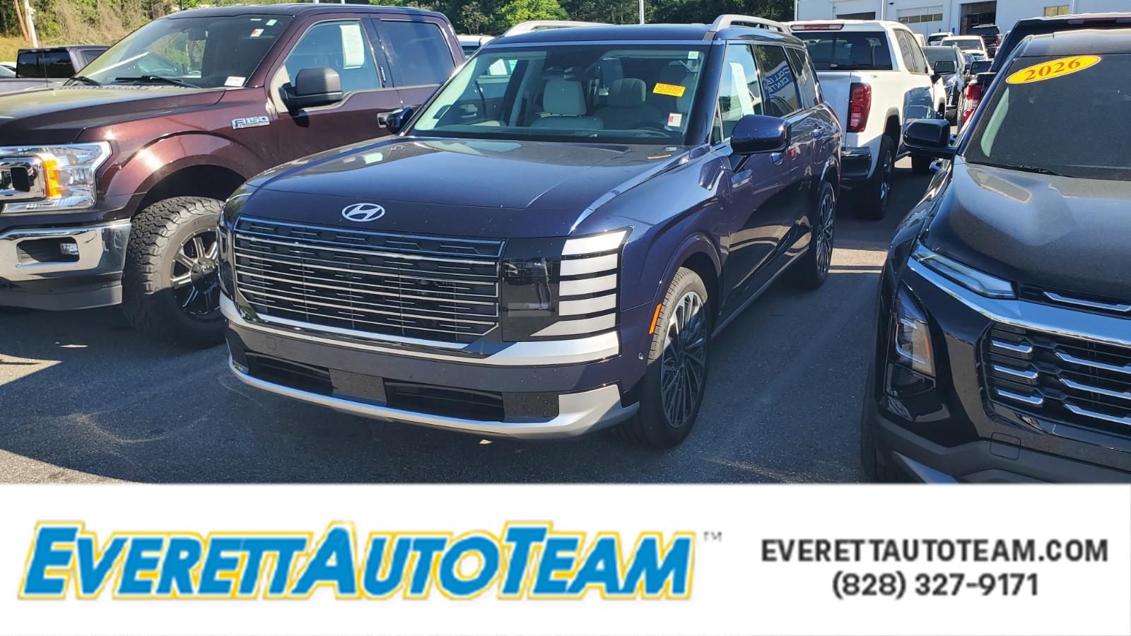 Pacific Sapphire 2026 Hyundai Palisade Hybrid Calligraphy FWD SUV / Crossover Front-Wheel Drive Automatic