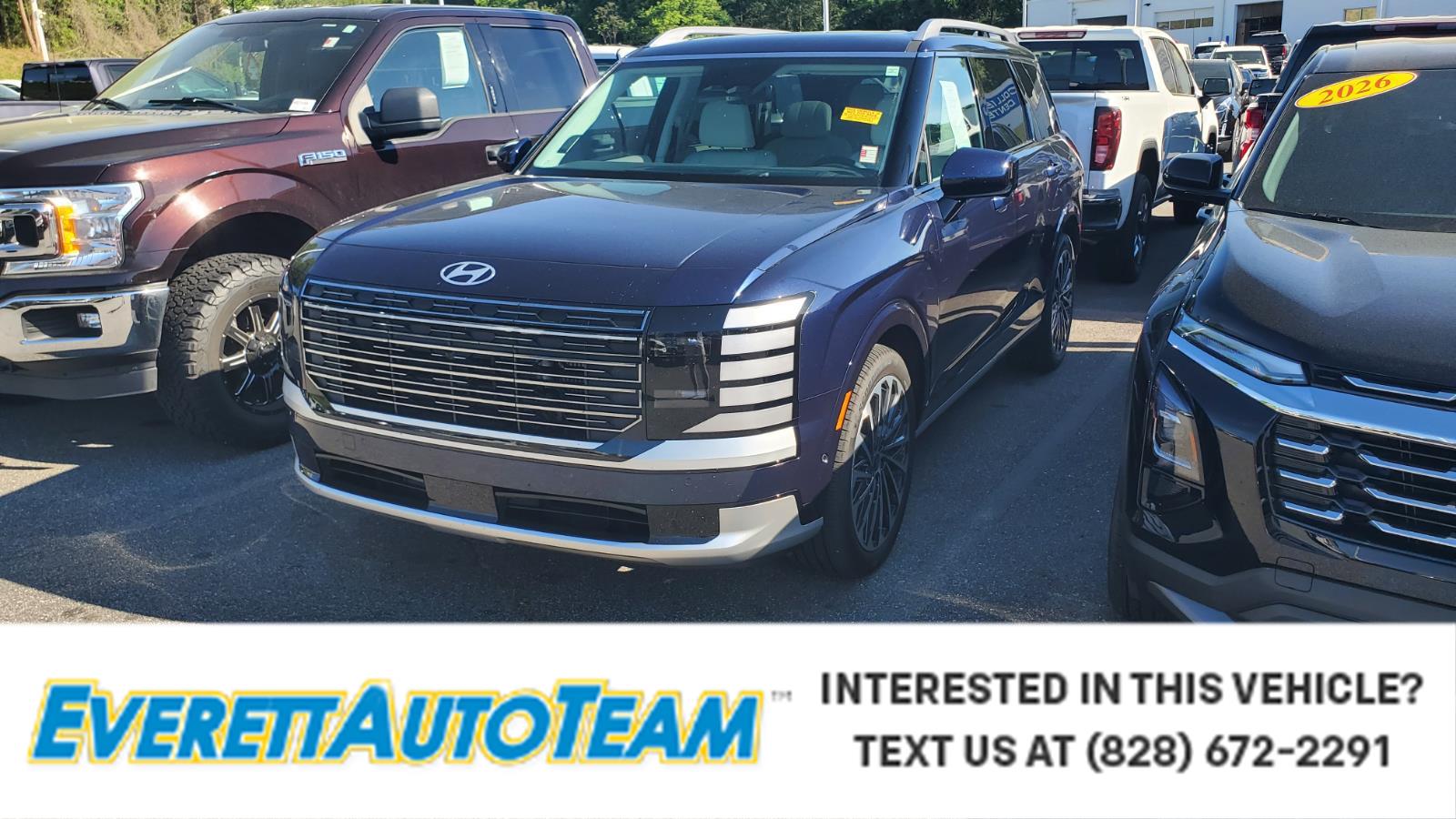 Pacific Sapphire 2026 Hyundai Palisade Hybrid Calligraphy FWD SUV / Crossover Front-Wheel Drive Automatic