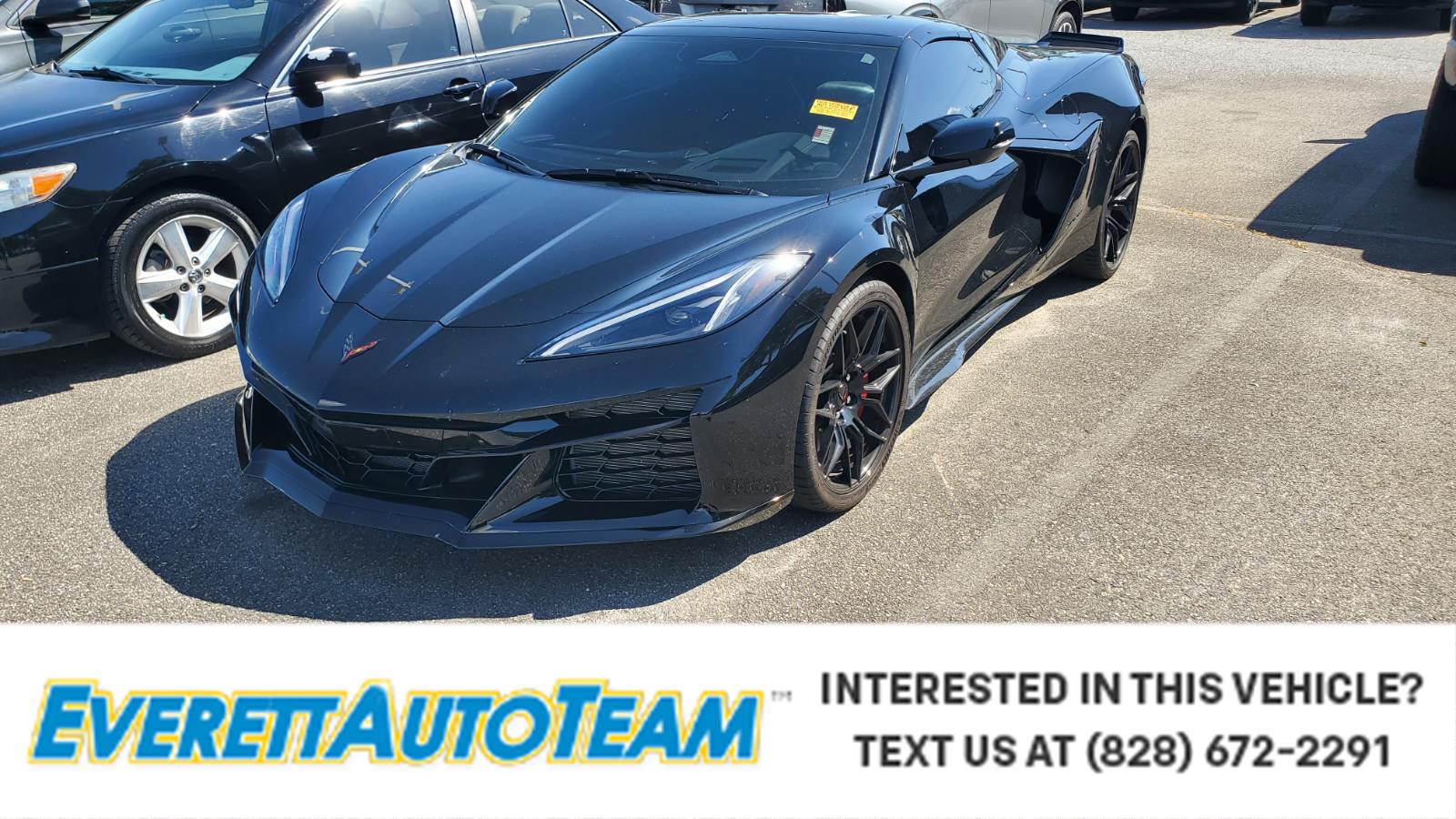 Black 2025 Chevrolet Corvette Z06 2LZ Convertible RWD Convertible Rear-Wheel Drive 8-Speed Dual Clutch