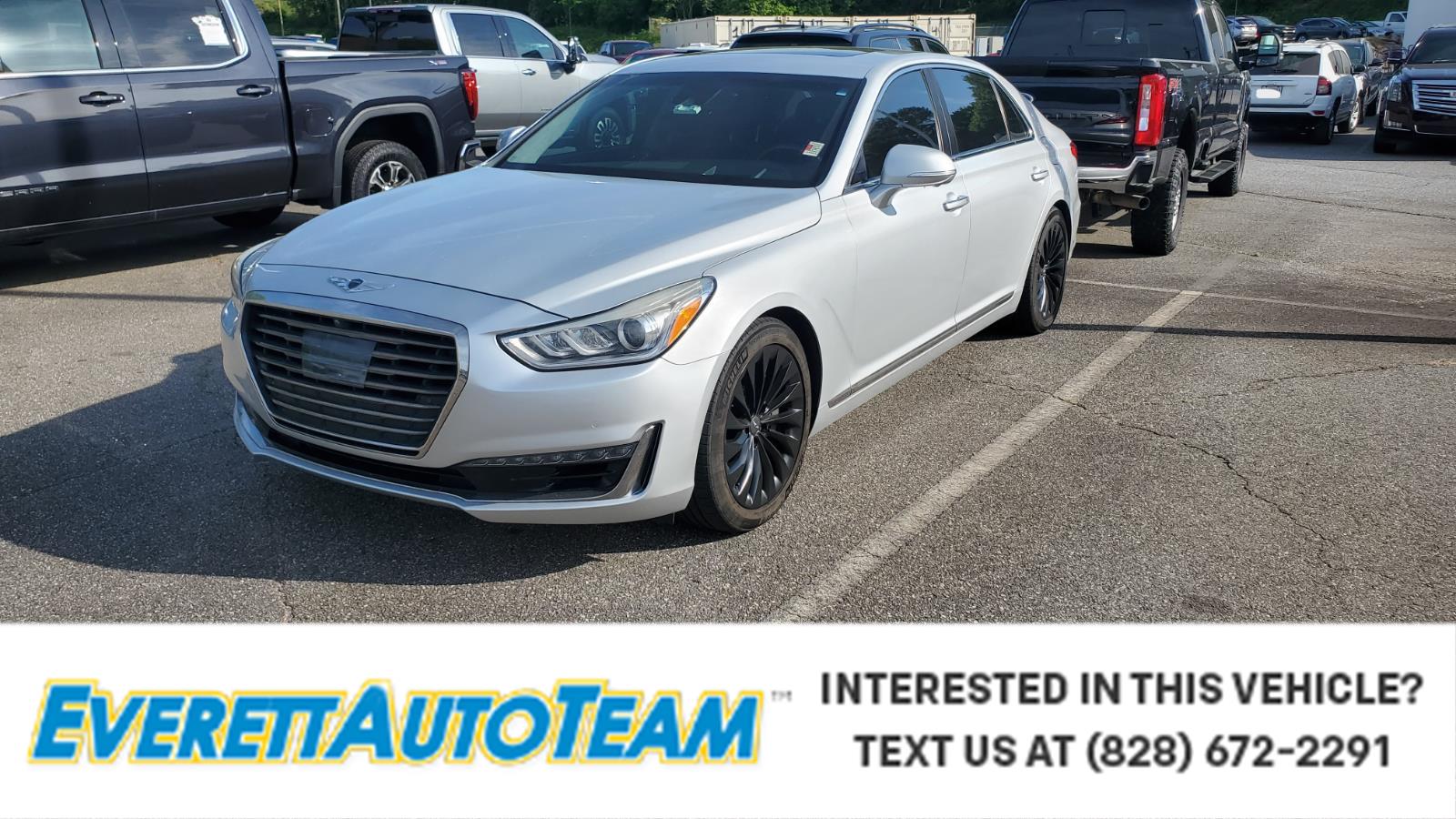 Santiago Silver 2019 Genesis G90 5.0L Ultimate RWD Sedan Rear-Wheel Drive Automatic