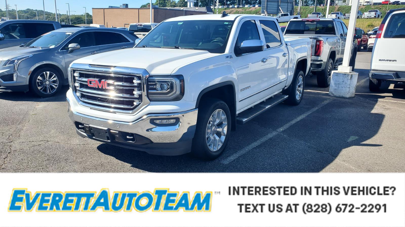 2018 GMC Sierra 1500 SLT Crew Cab 4WD