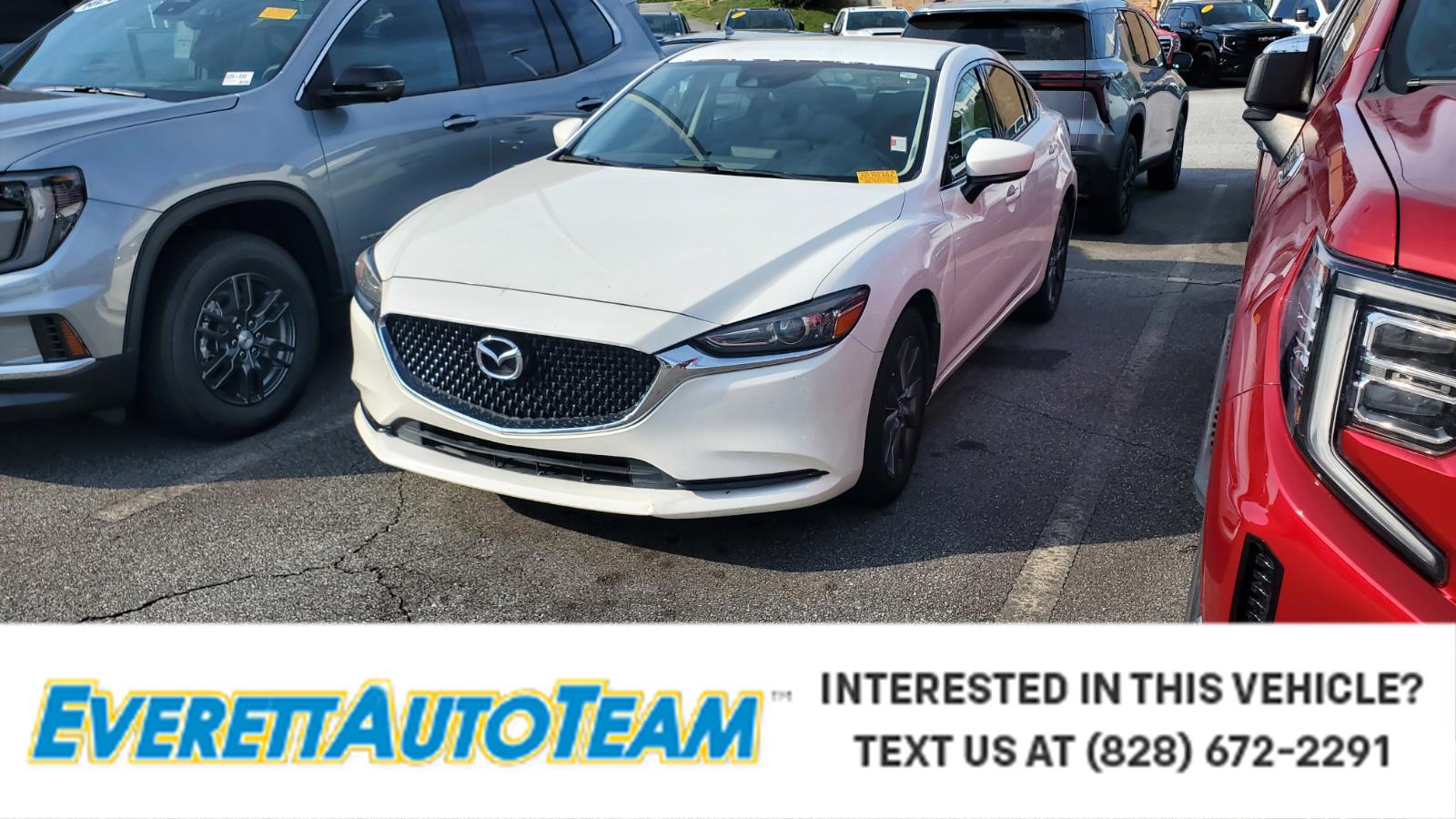 Snowflake White Pearl Mica 2018 Mazda MAZDA6 Sport Sedan FWD Sedan Front-Wheel Drive Manual