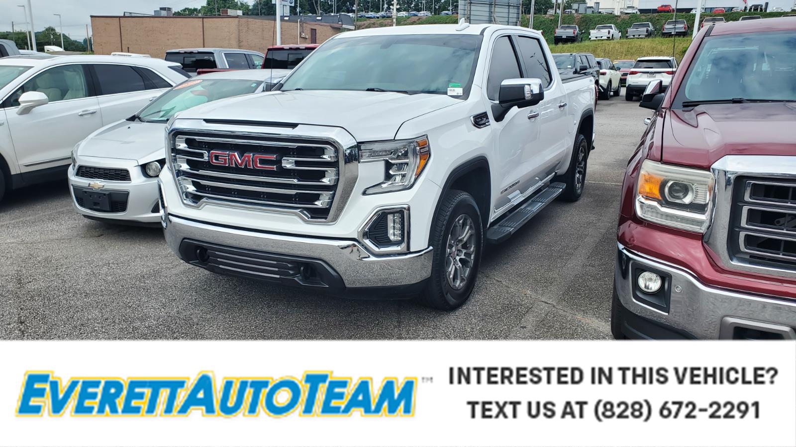 Summit White 2022 GMC Sierra 1500 Limited SLT Crew Cab 4WD Pickup Truck Four-Wheel Drive Automatic