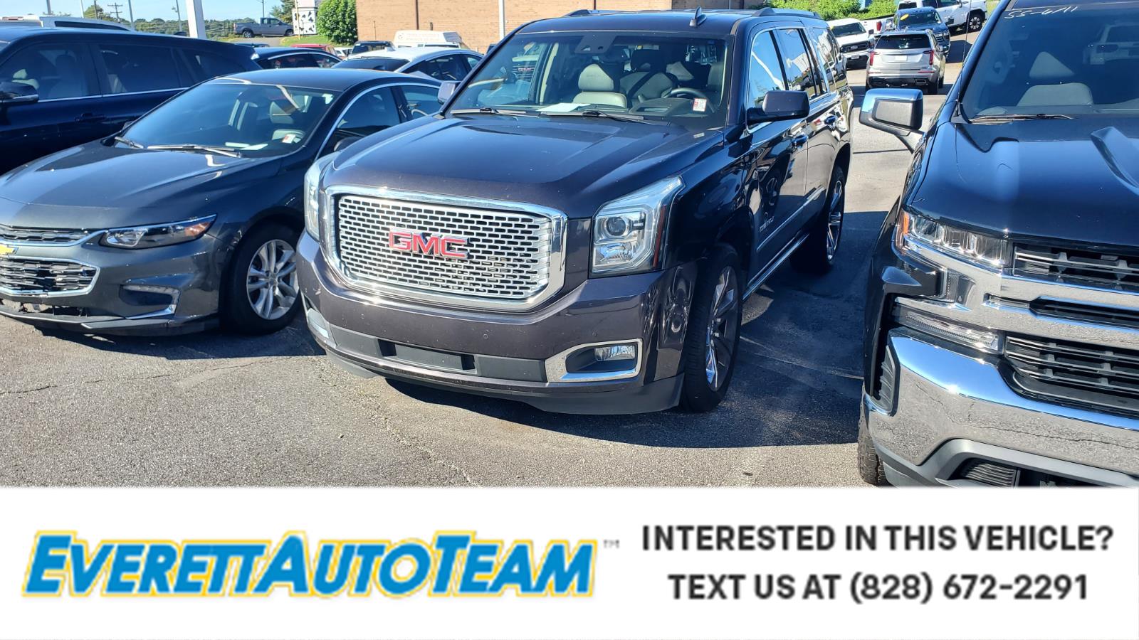 Gray (Iridium Metallic) 2016 GMC Yukon SUV / Crossover Four-Wheel Drive 8-Speed Automatic