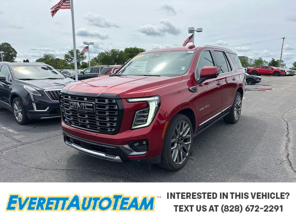 Volcanic Red Tintcoat 2025 GMC Yukon SUV / Crossover Four-Wheel Drive Automatic