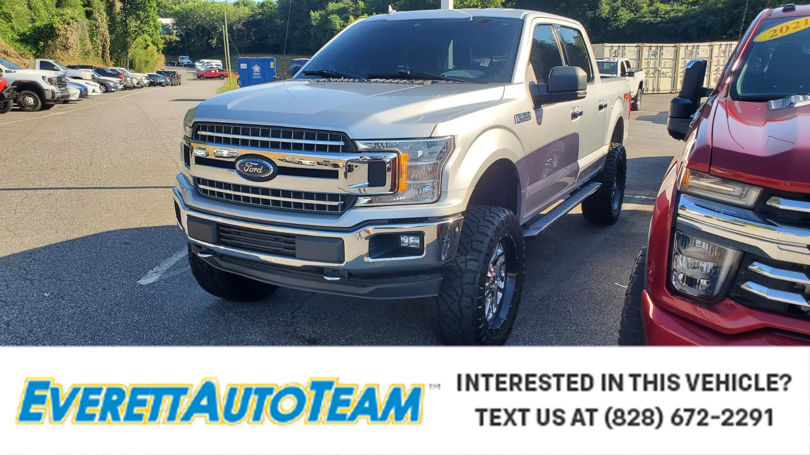 Ingot Silver 2019 Ford F-150 Pickup Truck Four-Wheel Drive Automatic