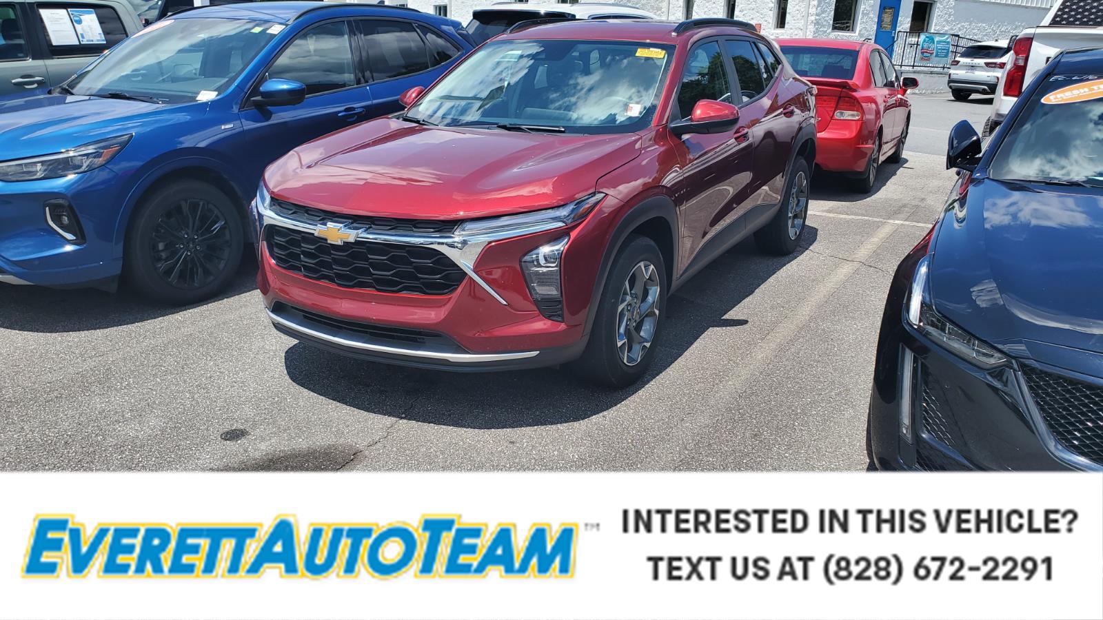 Red (Crimson Metallic) 2024 Chevrolet Trax SUV / Crossover Front-Wheel Drive 6-Speed Automatic