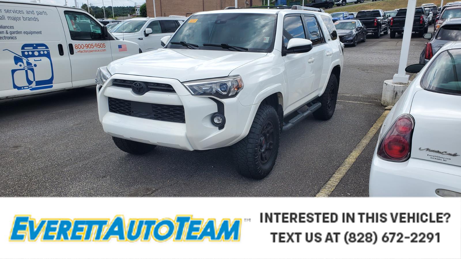 Super White 2022 Toyota 4Runner SUV / Crossover 4X2 Automatic