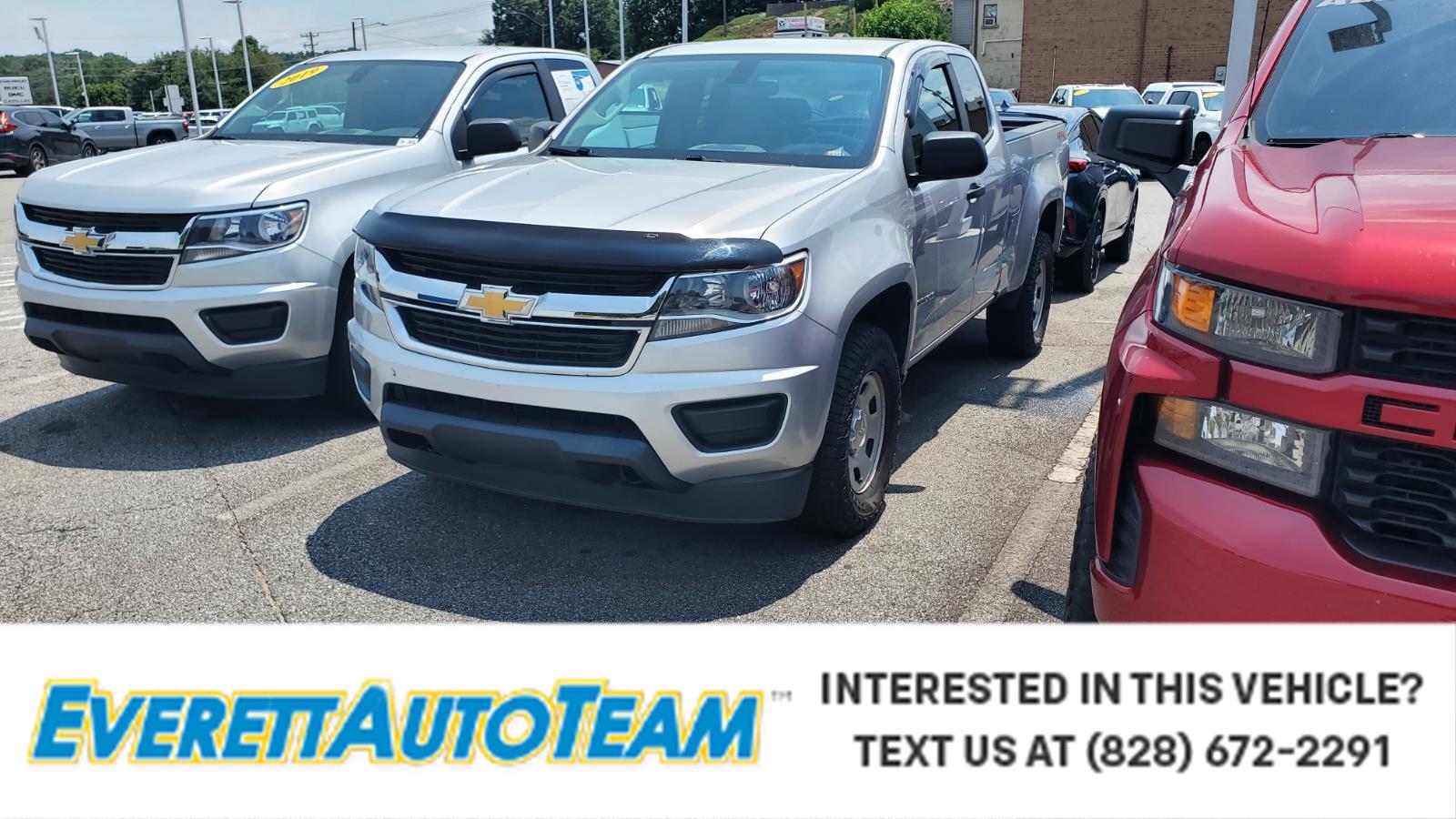 Silver Ice Metallic 2017 Chevrolet Colorado Pickup Truck Four-Wheel Drive 8-Speed Automatic