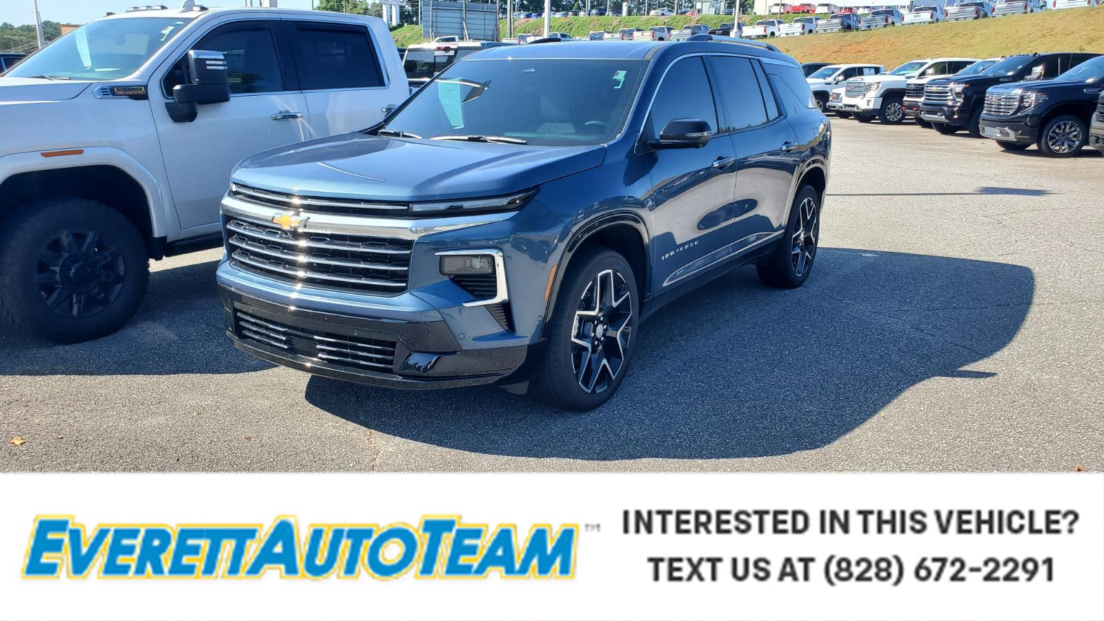 Lakeshore Blue Metallic 2026 Chevrolet Traverse SUV / Crossover Four-Wheel Drive 8-Speed Automatic