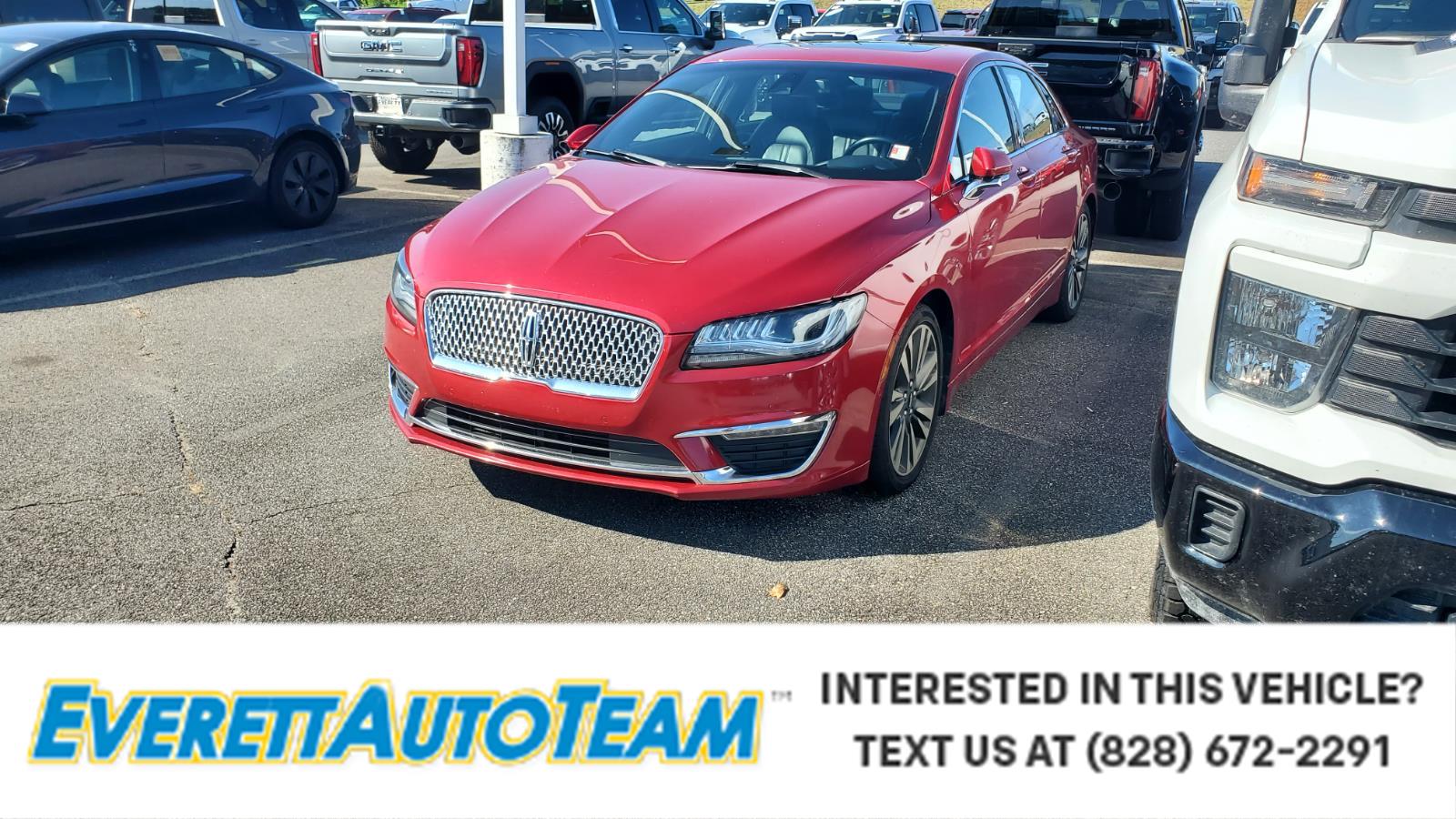 Red Carpet Tinted Clearcoat 2020 Lincoln MKZ Sedan Front-Wheel Drive 6-Speed Automatic
