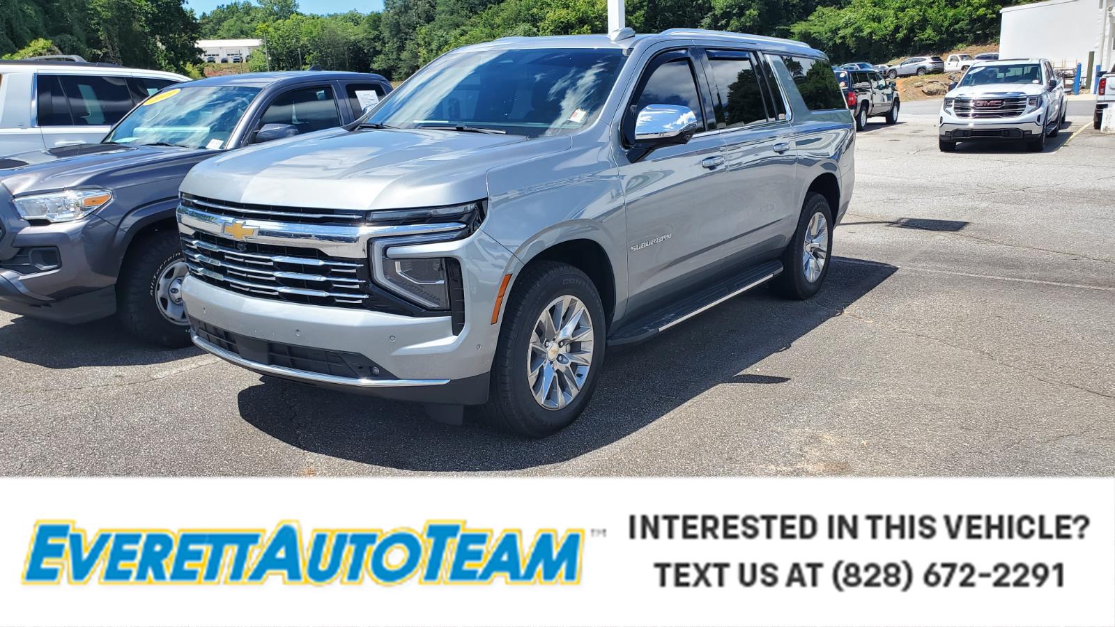 Sterling Gray Metallic 2025 Chevrolet Suburban SUV / Crossover Four-Wheel Drive Automatic