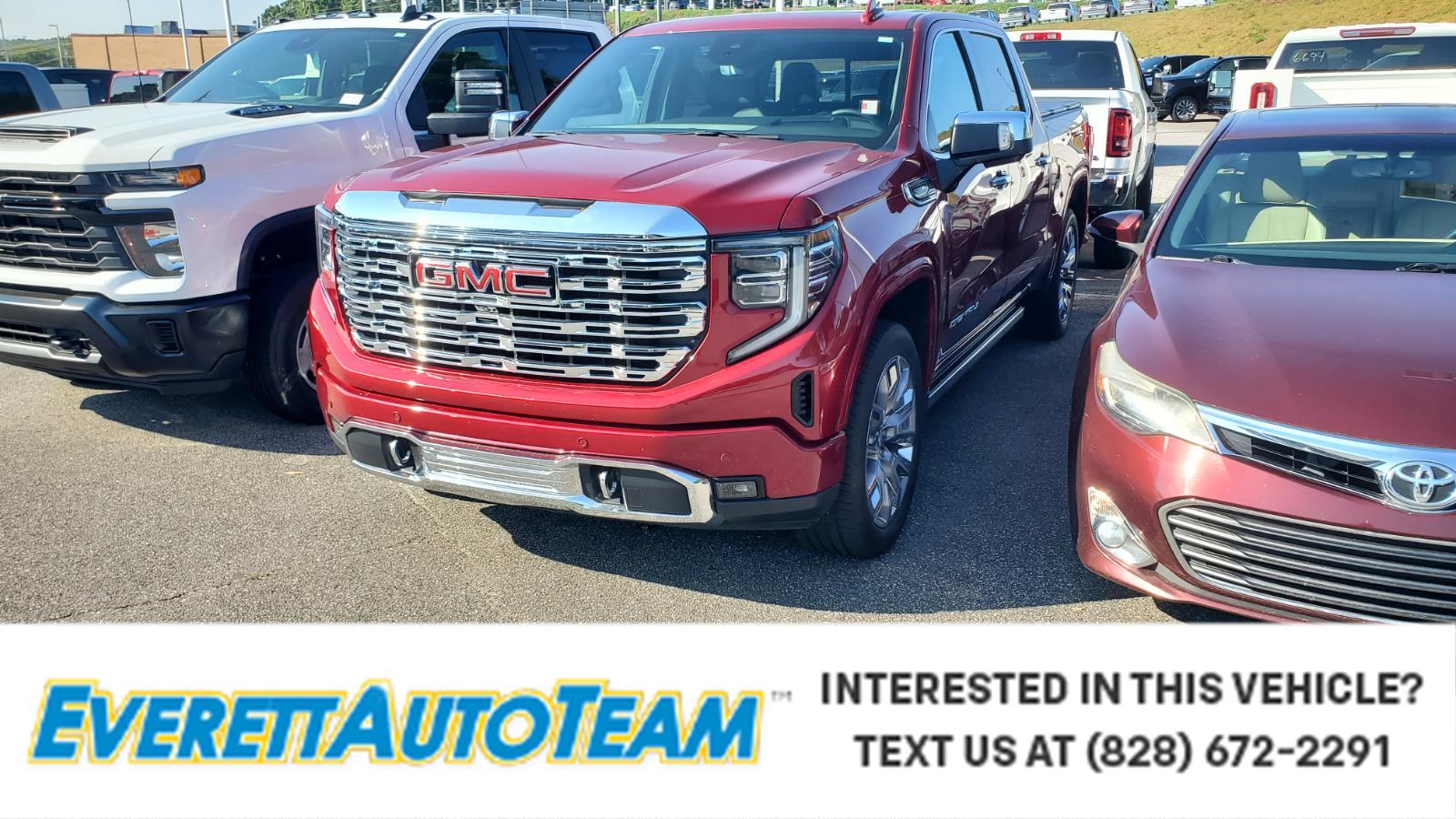 Volcanic Red Tintcoat 2024 GMC Sierra 1500 Pickup Truck Four-Wheel Drive Automatic