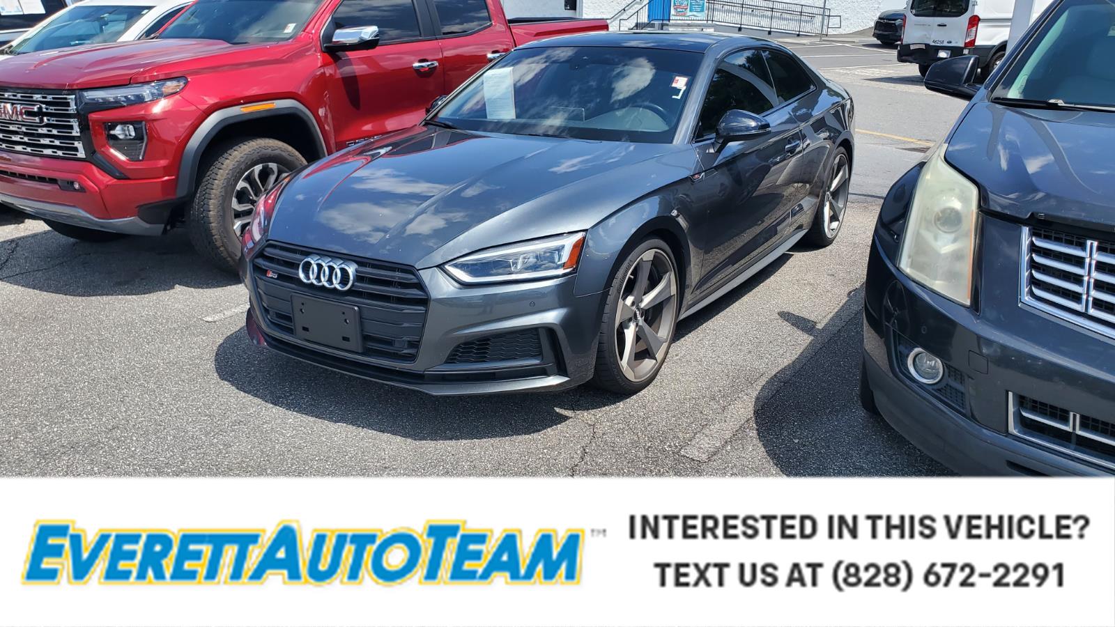 Daytona Gray Pearl Effect 2019 Audi S5 Coupe All-Wheel Drive Automatic