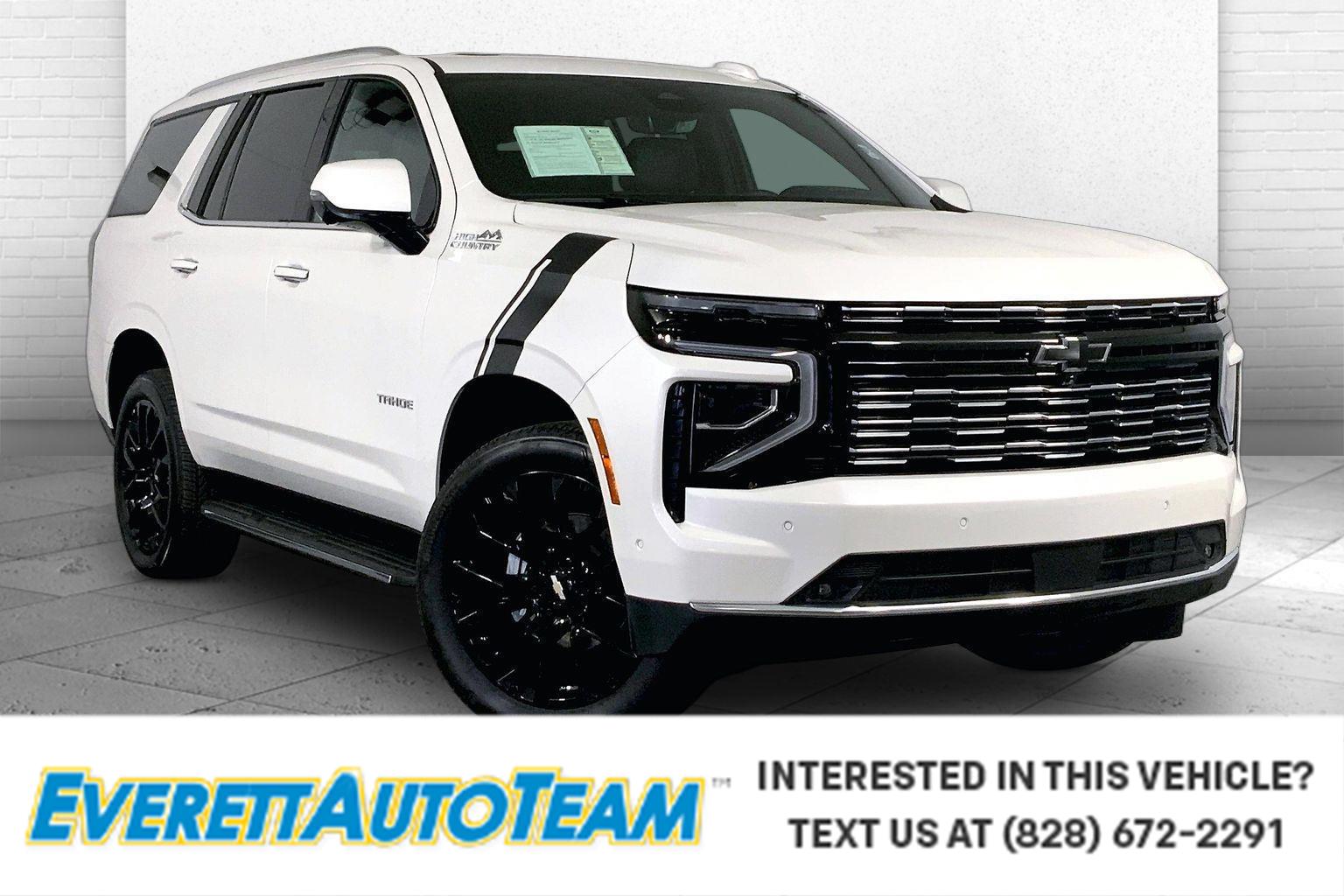 White (Iridescent Pearl Tricoat) 2025 Chevrolet Tahoe SUV / Crossover Four-Wheel Drive Automatic