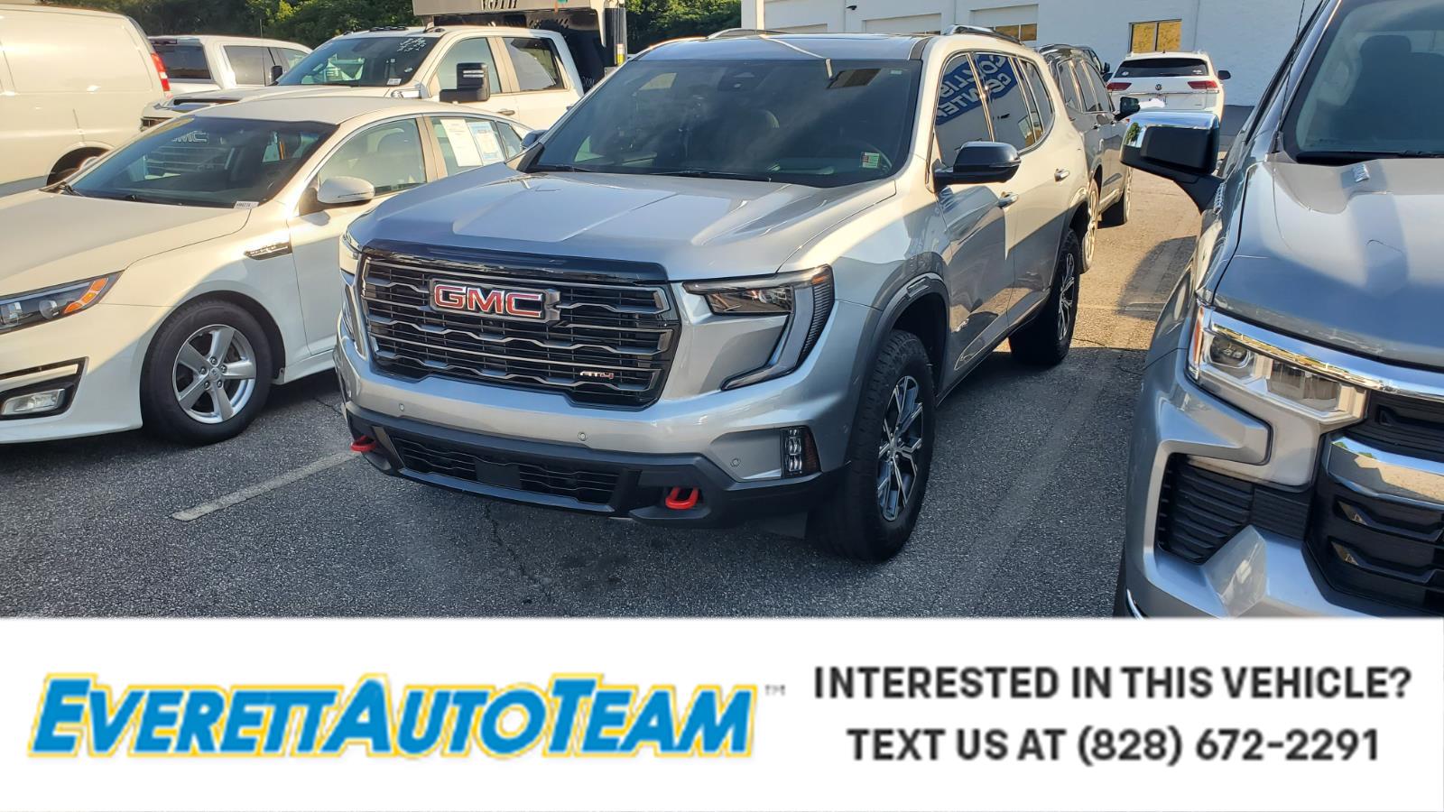 Sterling Metallic 2025 GMC Acadia SUV / Crossover Four-Wheel Drive 8-Speed Automatic