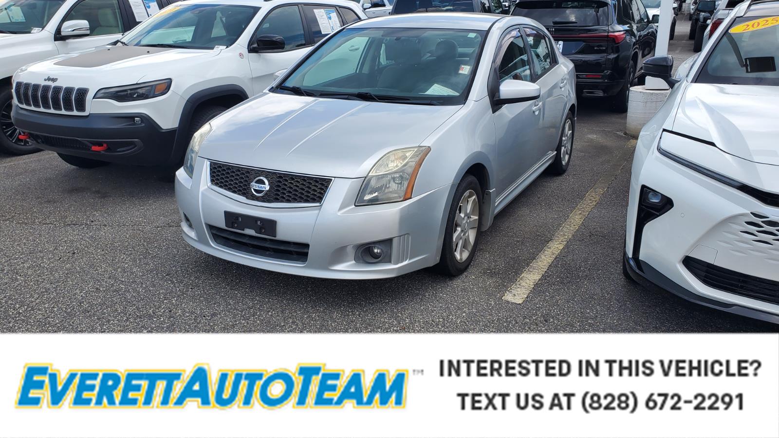 Brilliant Silver 2010 Nissan Sentra Sedan Front-Wheel Drive Continuously Variable Transmission