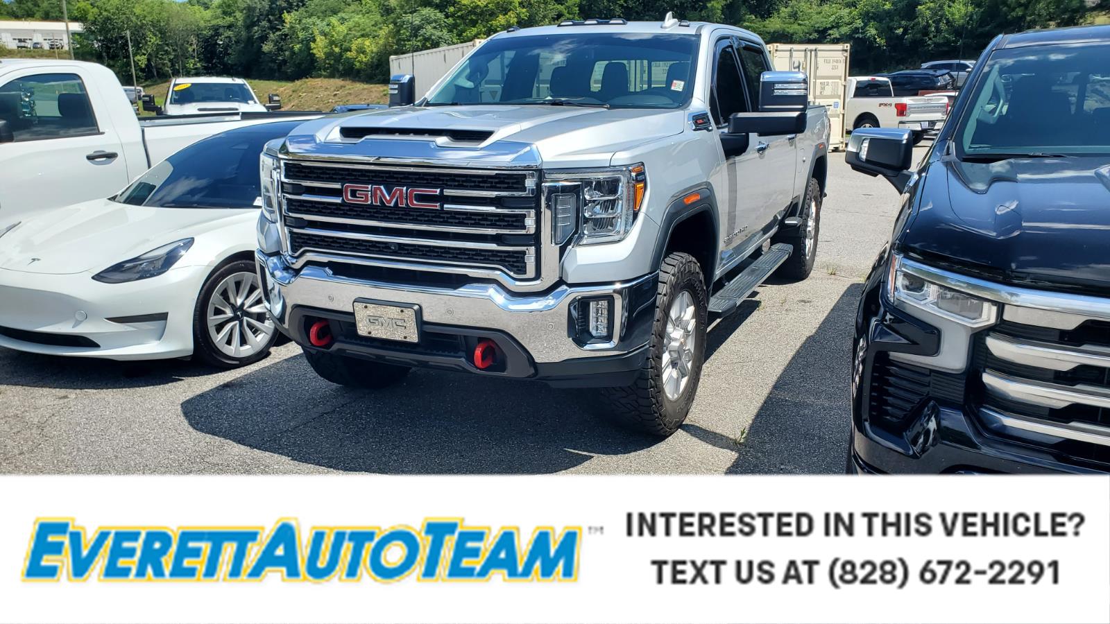 Quicksilver Metallic 2021 GMC Sierra 2500HD Pickup Truck Four-Wheel Drive 6-Speed Automatic