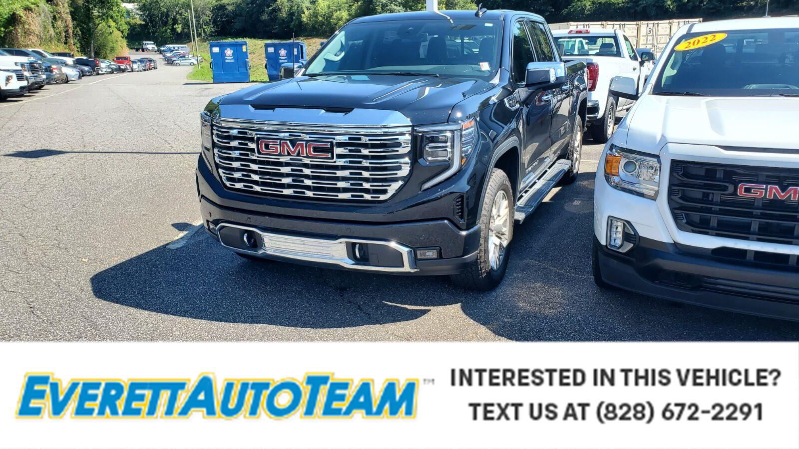 Onyx Black 2025 GMC Sierra 1500 Pickup Truck Four-Wheel Drive Automatic