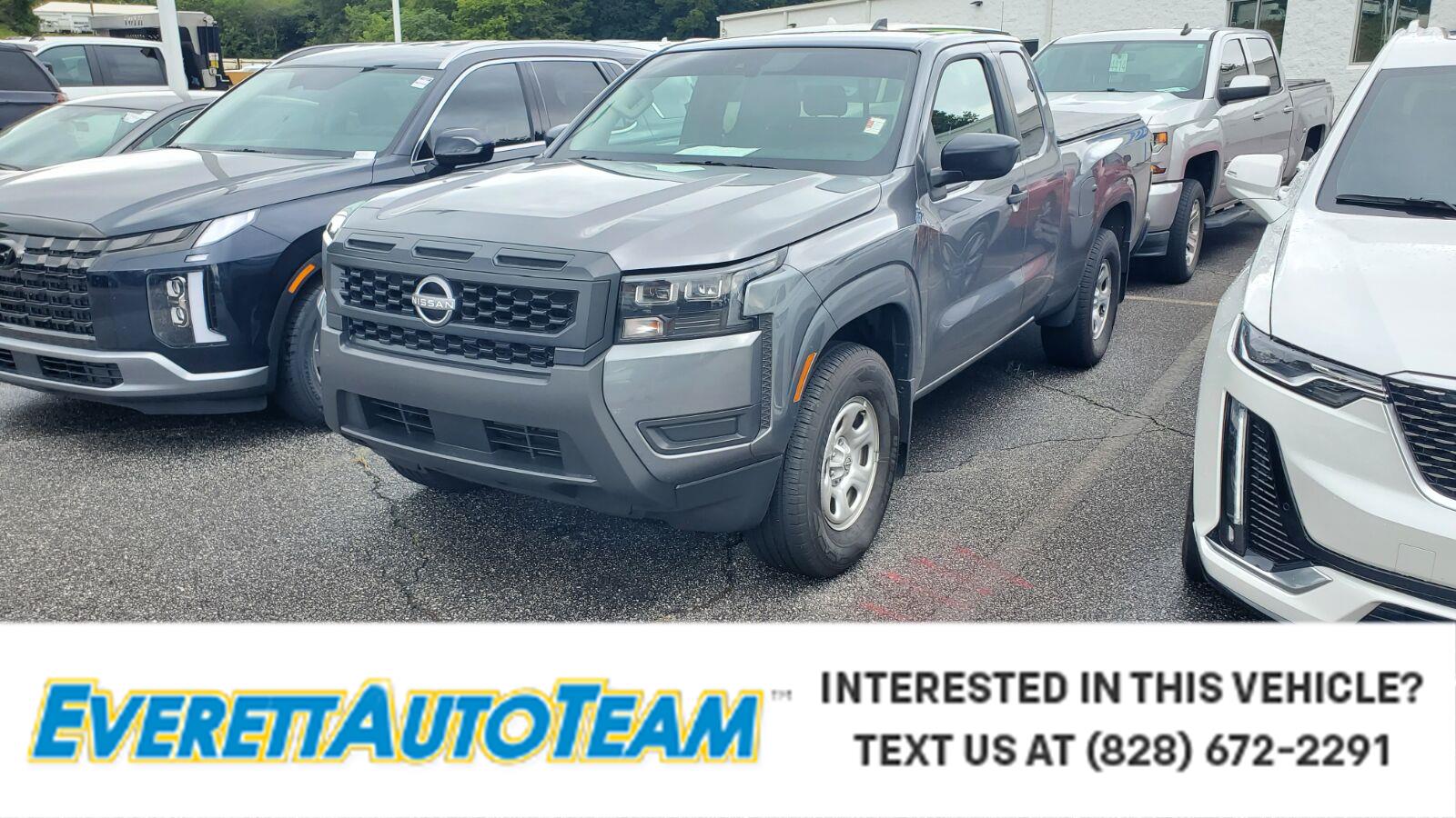 Gray (Gun Metallic) 2026 Nissan Frontier Pickup Truck 4X2 Automatic