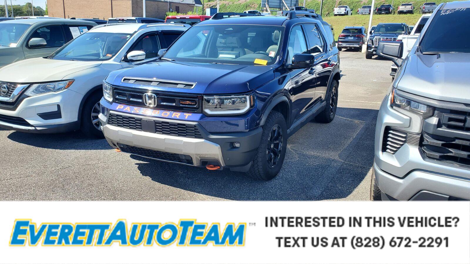 Black (Obsidian Blue Pearl) 2026 Honda Passport SUV / Crossover All-Wheel Drive Automatic