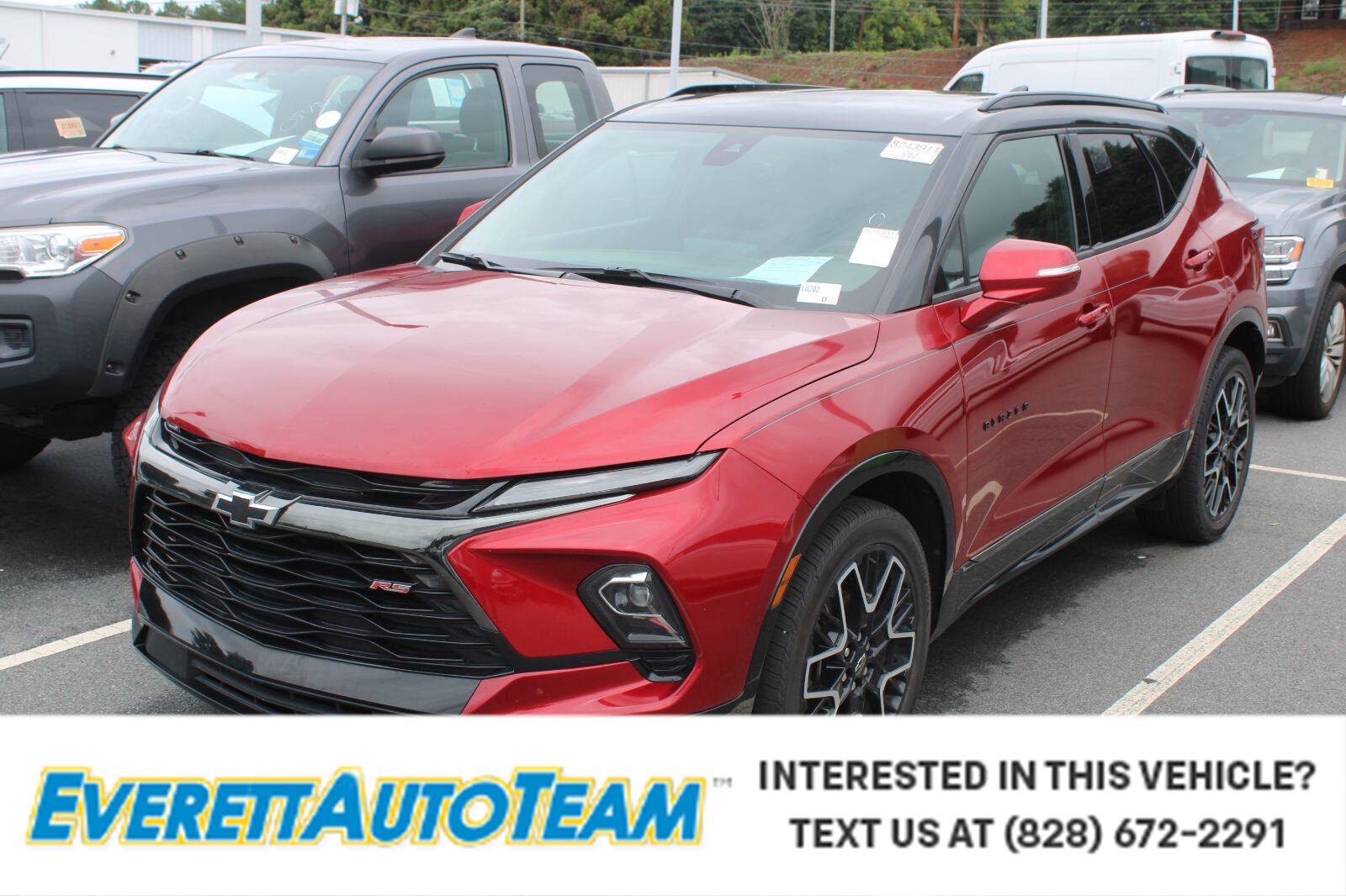 Radiant Red Tintcoat 2024 Chevrolet Blazer SUV / Crossover Front-Wheel Drive 9-Speed Automatic