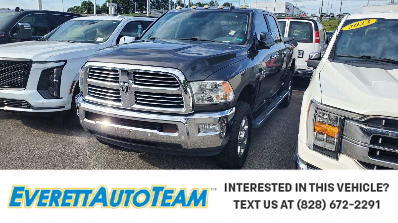 Gray (Granite Crystal Metallic Clearcoat) 2017 RAM 2500 Pickup Truck Four-Wheel Drive 6-Speed Automatic