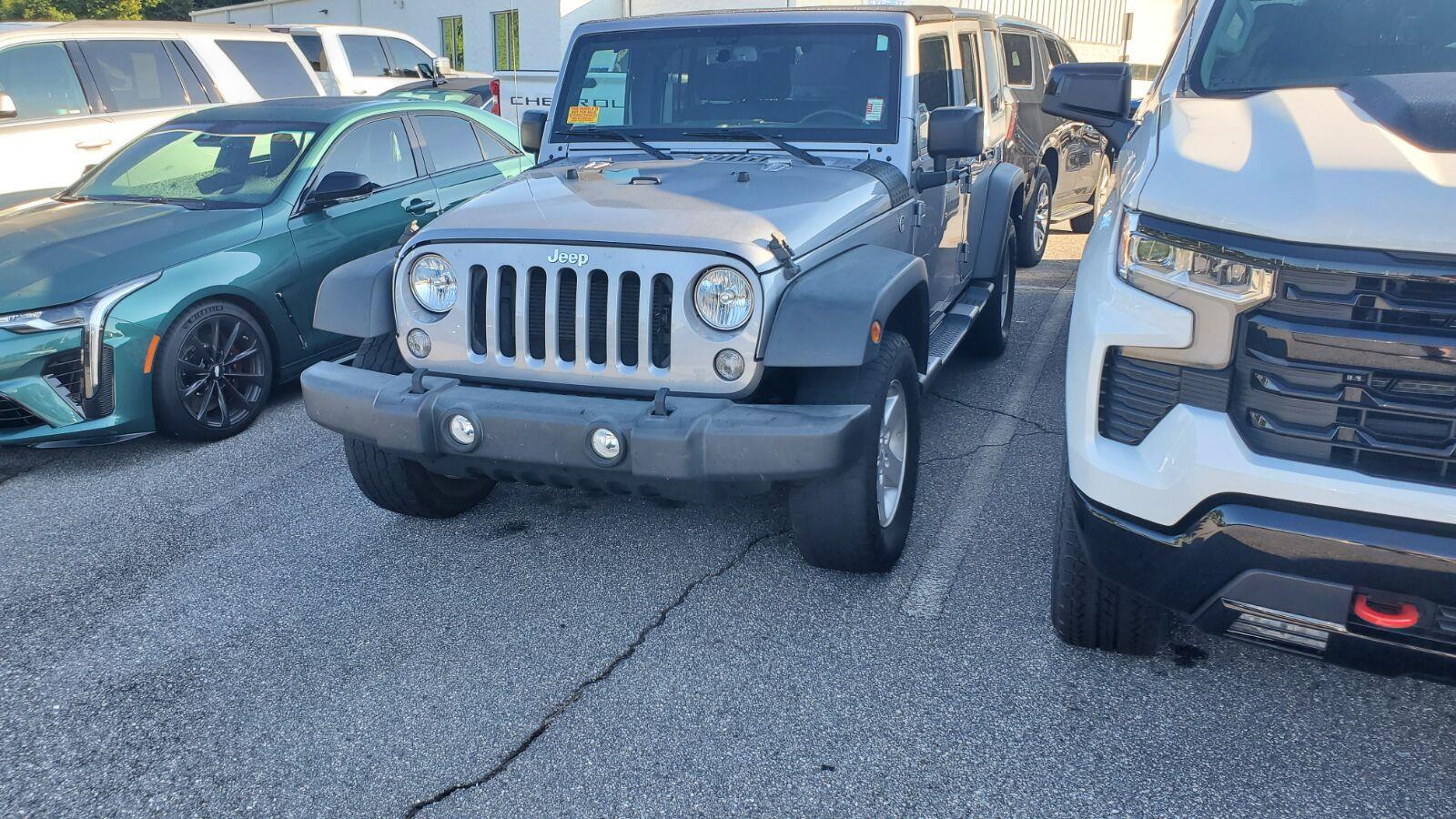 2018 Jeep Wrangler JK Unlimited Sport S