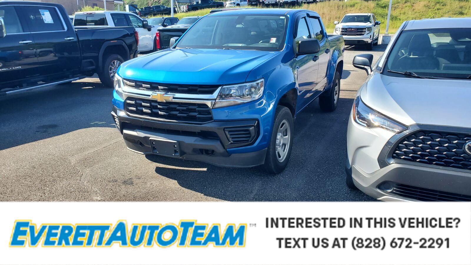 2022 Chevrolet Colorado 4WD Work Truck