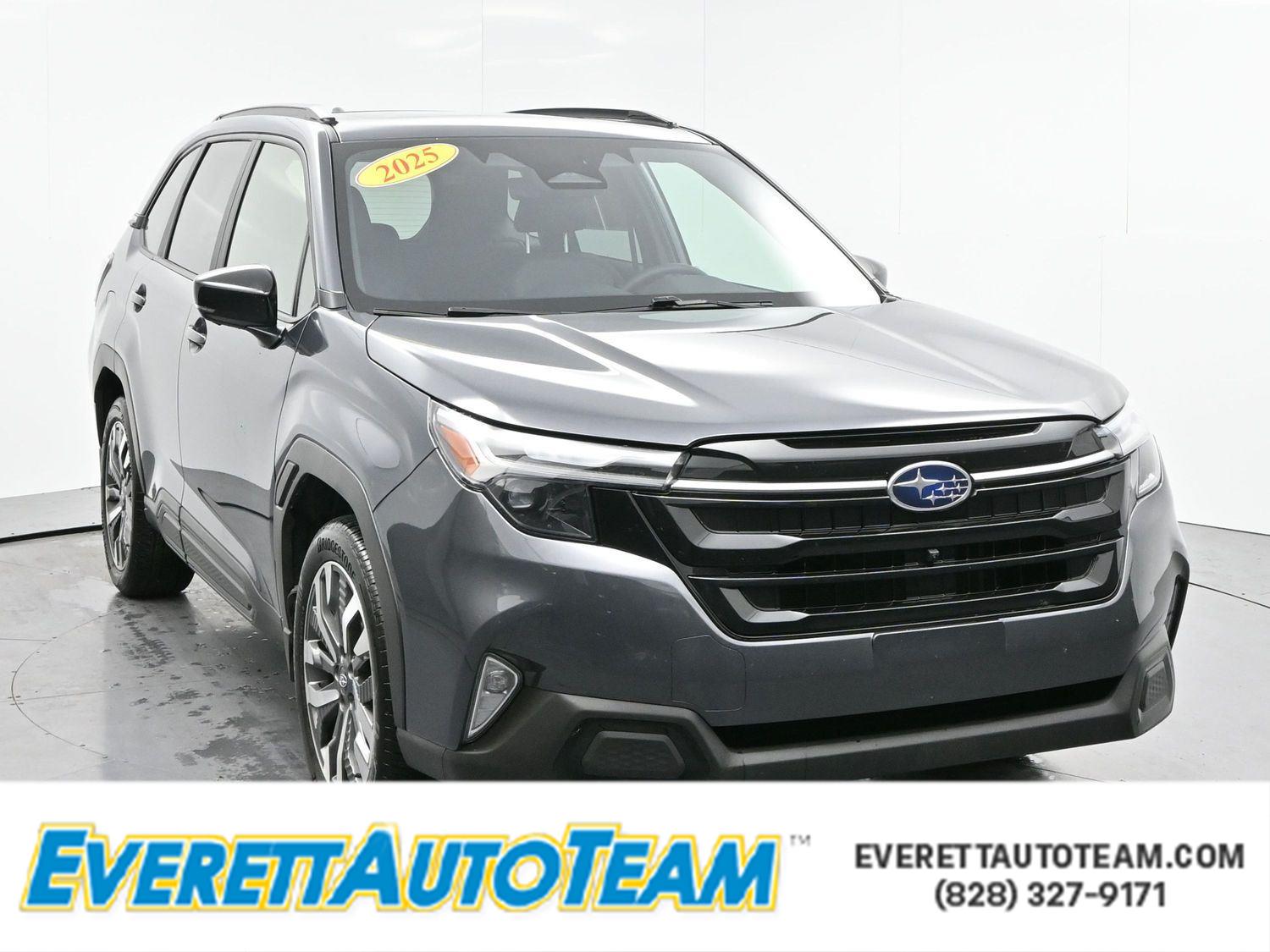 Magnetite Gray Metallic 2025 Subaru Forester Touring Crossover AWD SUV / Crossover All-Wheel Drive Continuously Variable Transmission