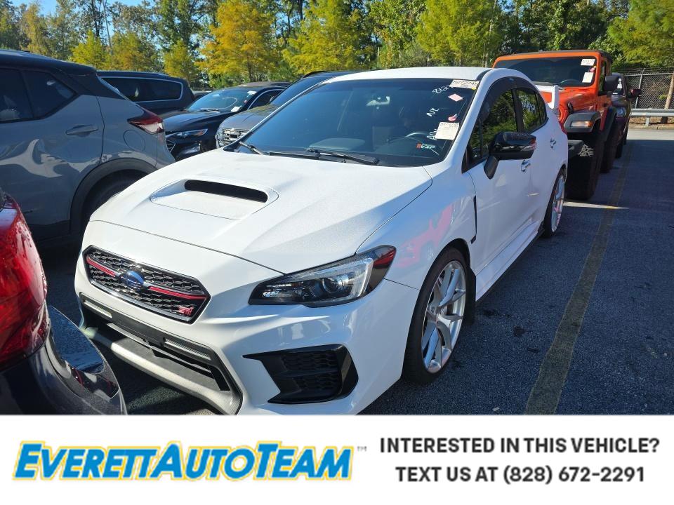 2020 Subaru WRX STI Series.White
