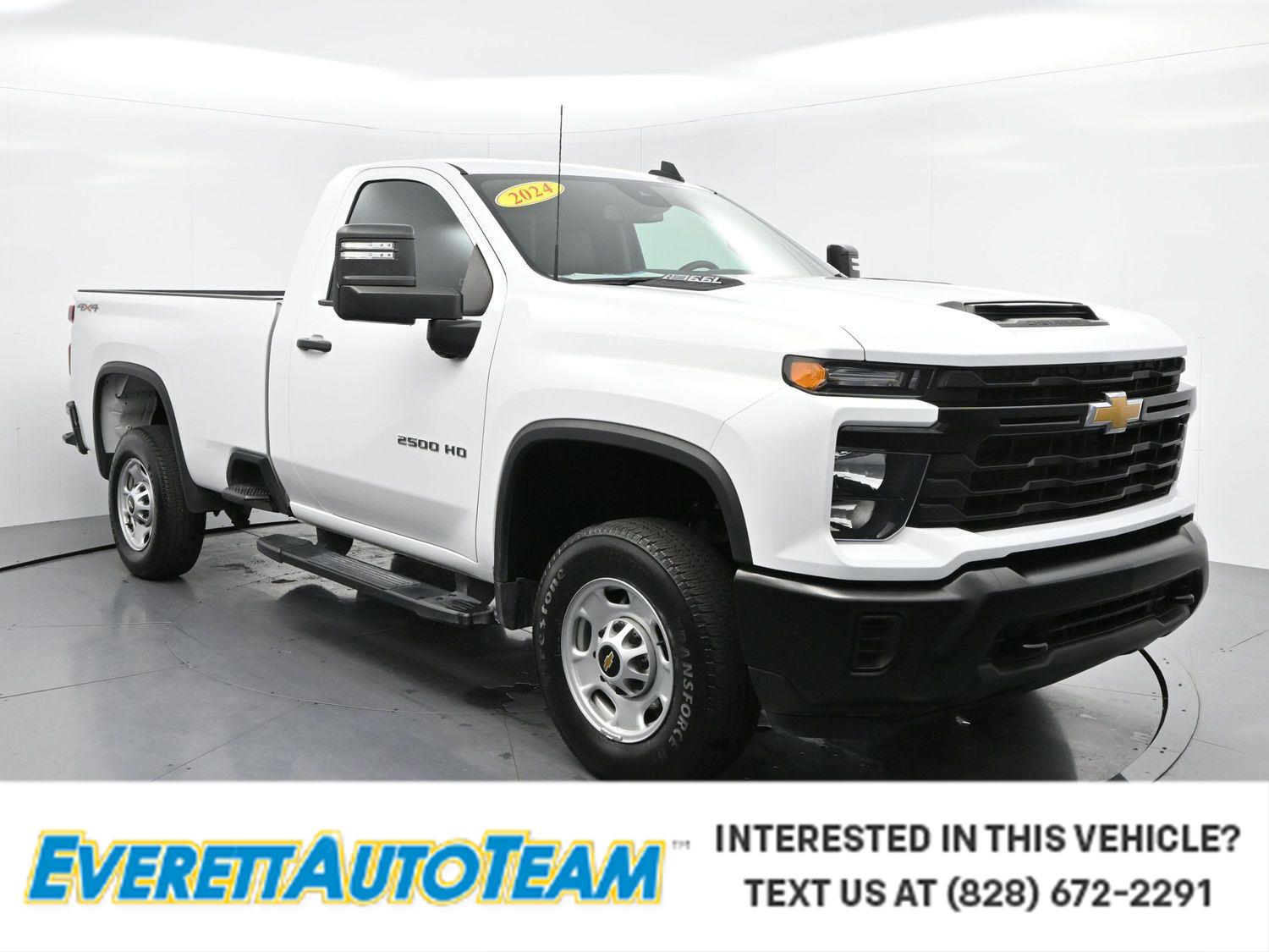 2024 Chevrolet Silverado 2500HD Work Truck Regular Cab LB 4WD
