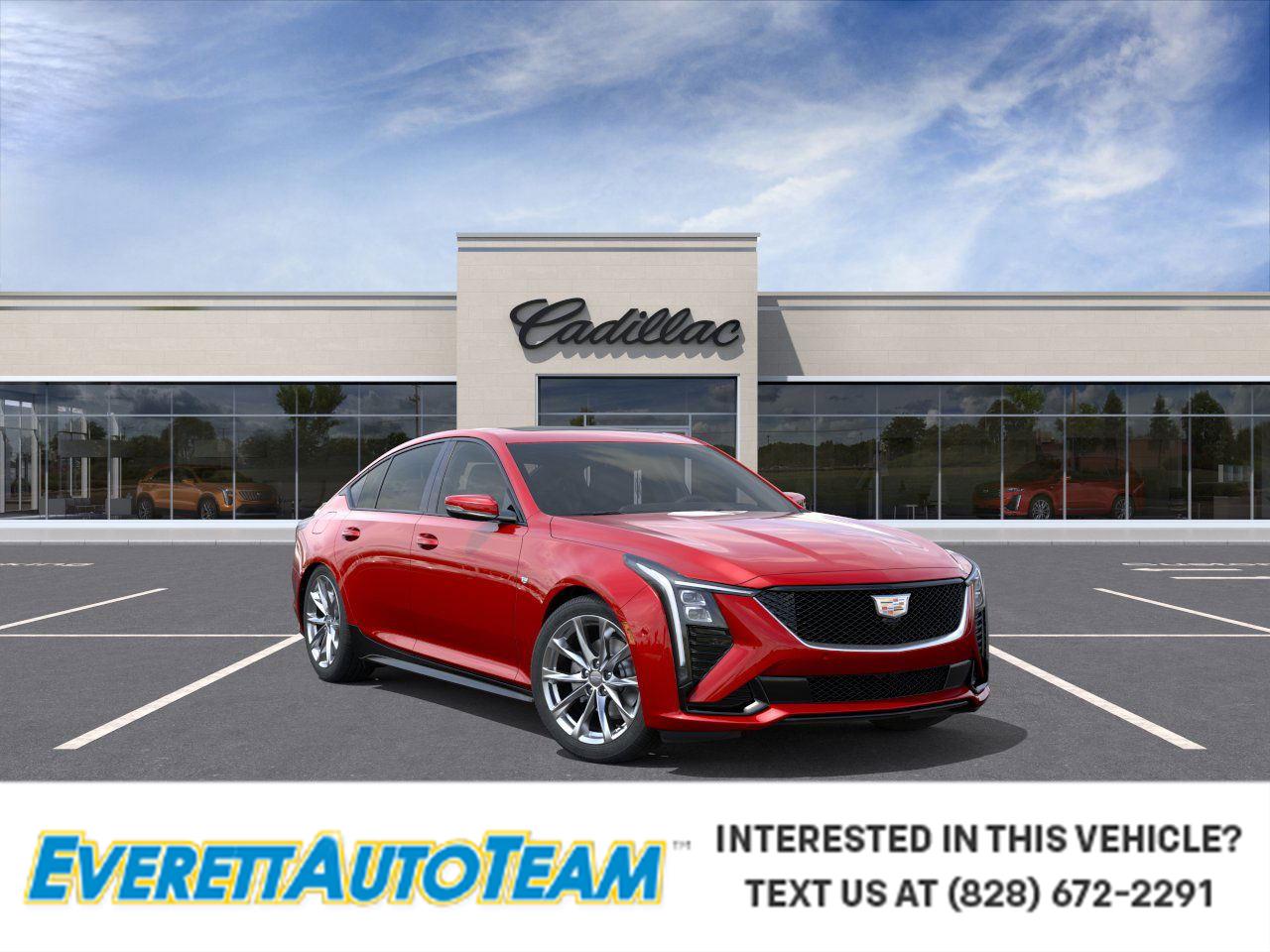 Radiant Red Tintcoat 2026 Cadillac CT5 Sport RWD Sedan Rear-Wheel Drive Automatic