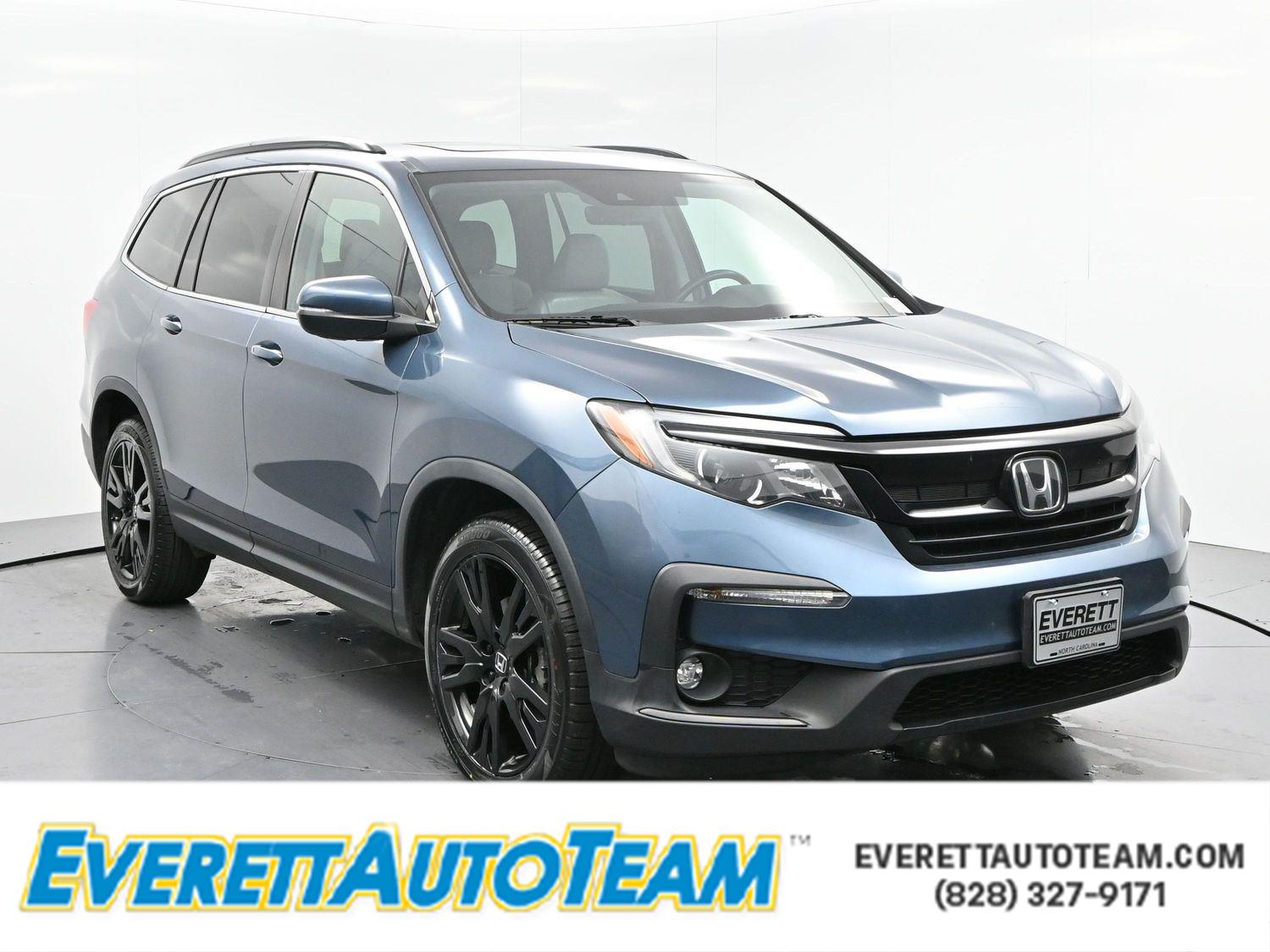 2022 Honda Pilot SE AWD Gris (Steel Sapphire Metallic) SUV/Crossover Tracción en las cuatro ruedas 9 velocidades Automática