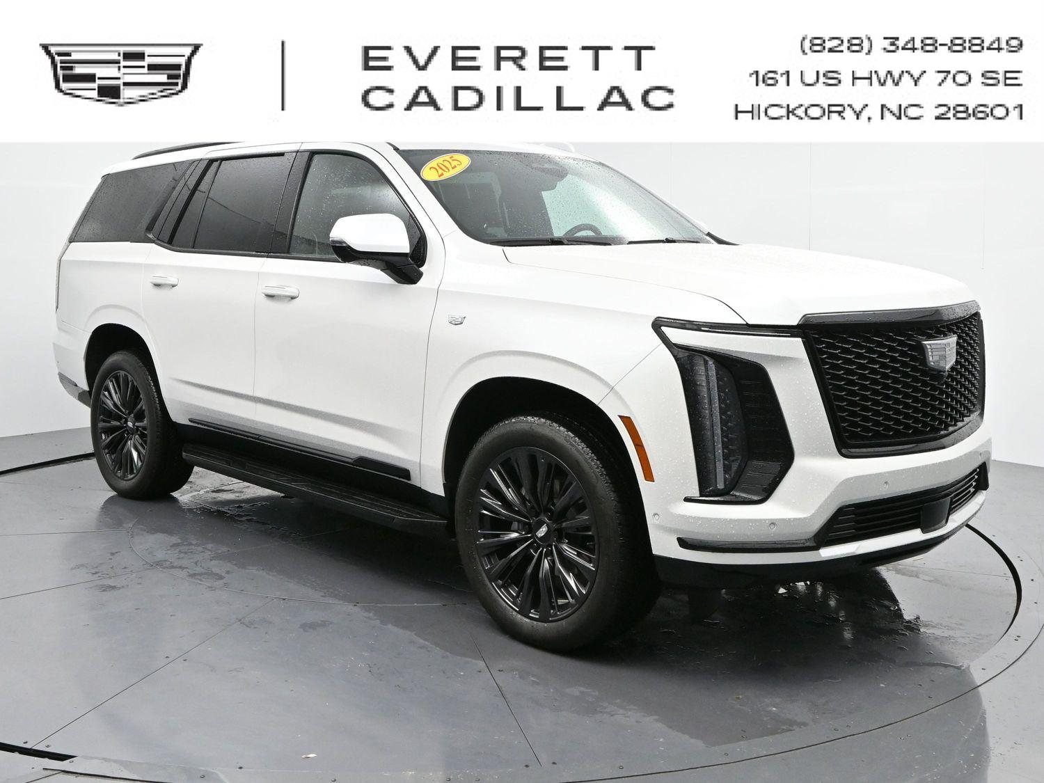 Crystal White Tricoat 2025 Cadillac Escalade Sport 4WD SUV / Crossover Four-Wheel Drive Automatic