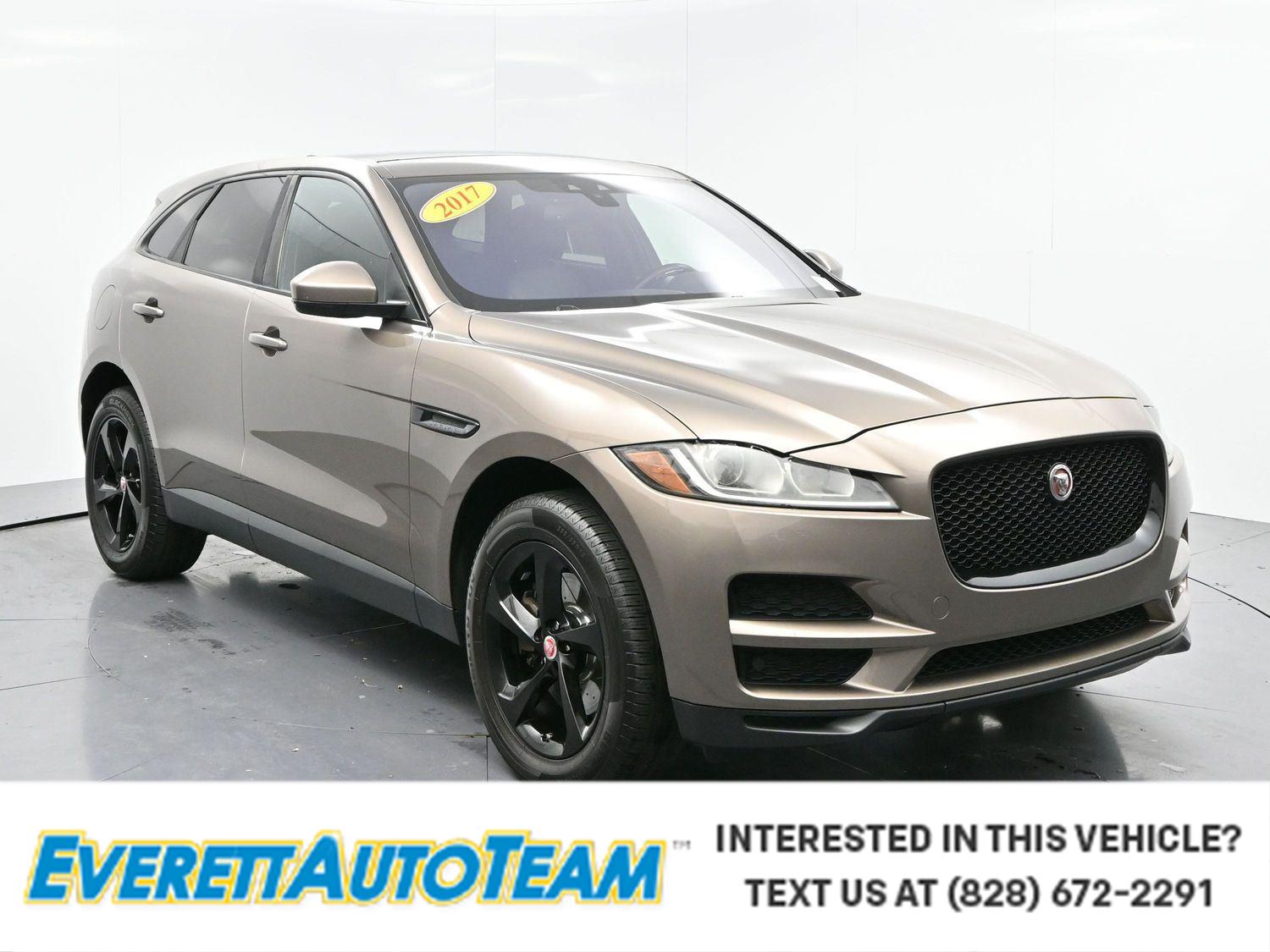 Quartzite Metallic 2017 Jaguar F-PACE 35t Premium AWD SUV / Crossover All-Wheel Drive Automatic