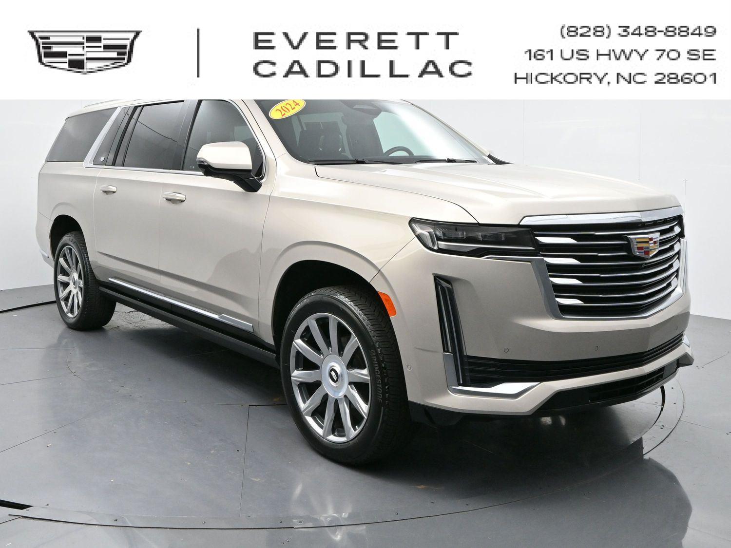 Sandstone Metallic 2024 Cadillac Escalade ESV Premium Luxury Platinum 4WD SUV / Crossover Four-Wheel Drive Automatic