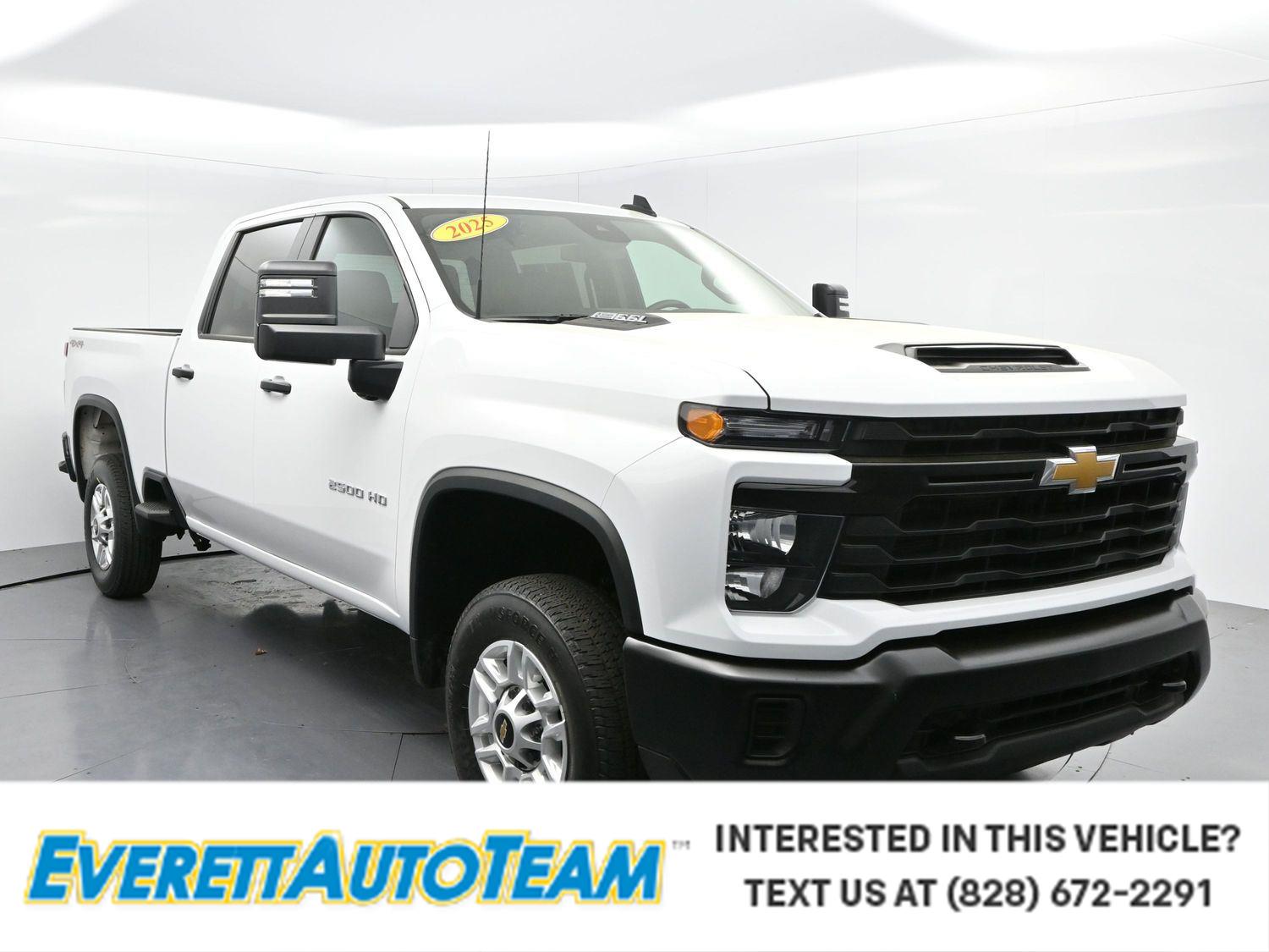  2025 Chevrolet Silverado 2500HD Work Truck Crew Cab 4WD   