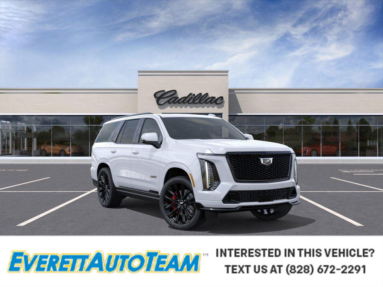 Vibrant White Tricoat 2026 Cadillac Escalade-V 4WD SUV / Crossover All-Wheel Drive Automatic