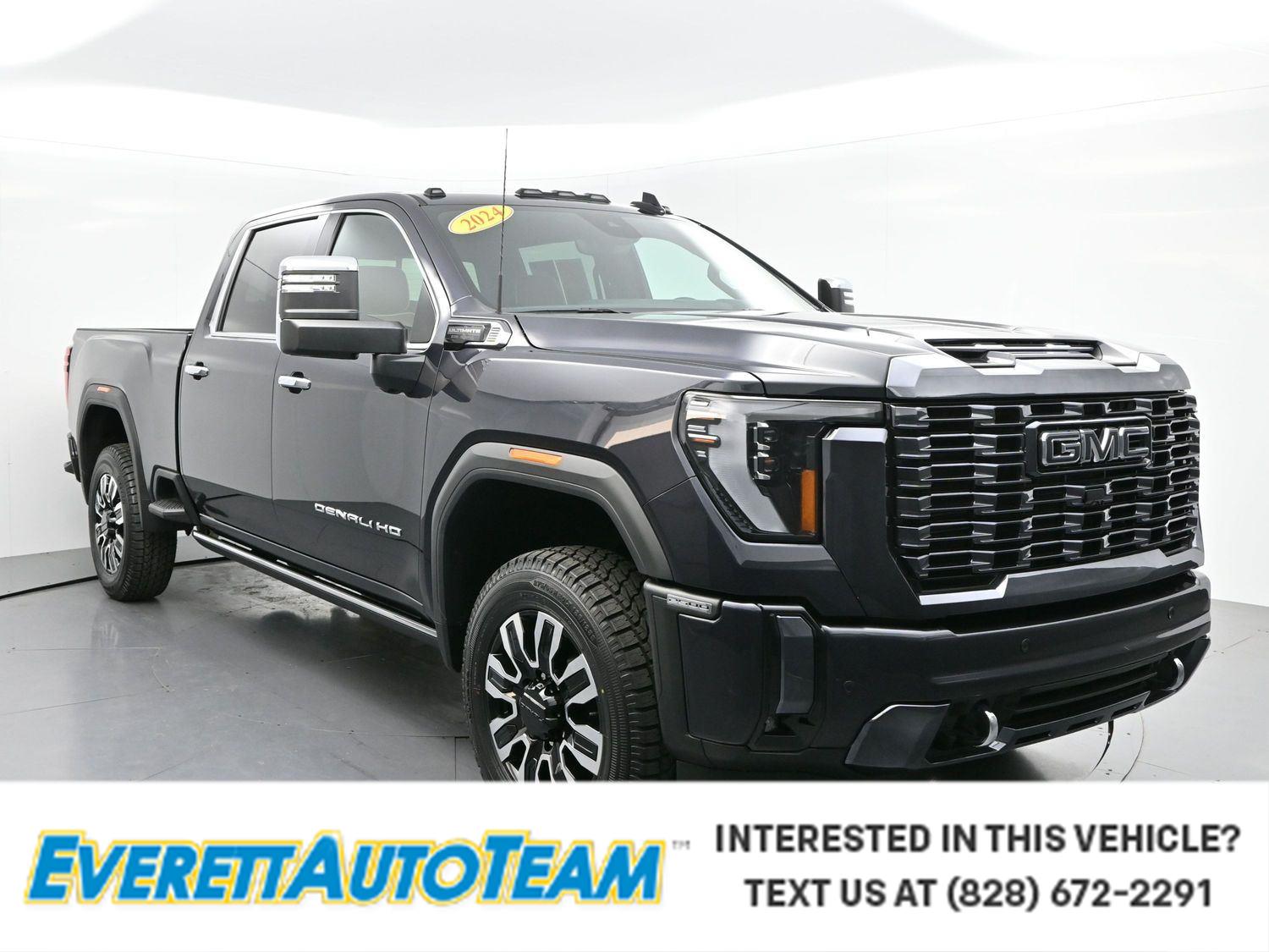 Titanium Rush Metallic 2024 GMC Sierra 2500HD Pickup Truck Four-Wheel Drive Automatic